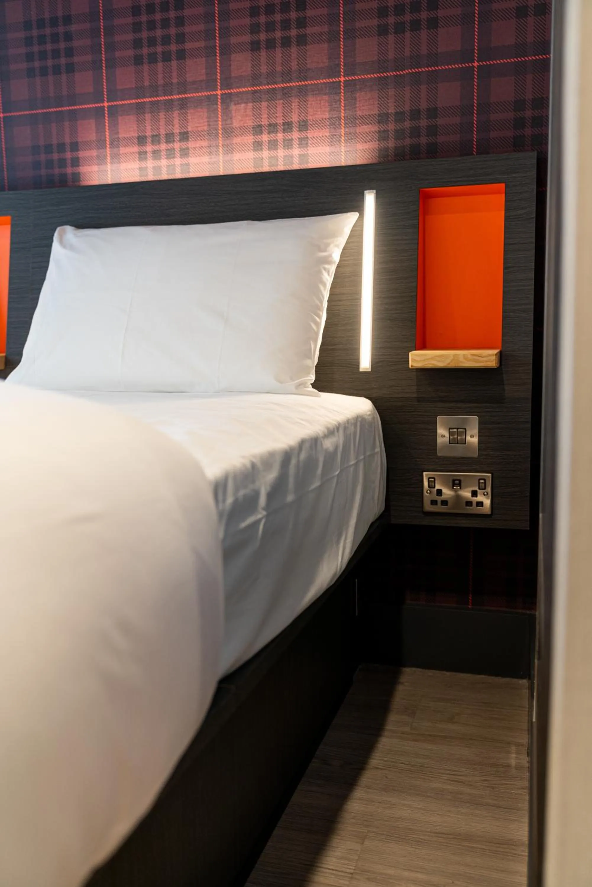 Bed in easyHotel Dublin