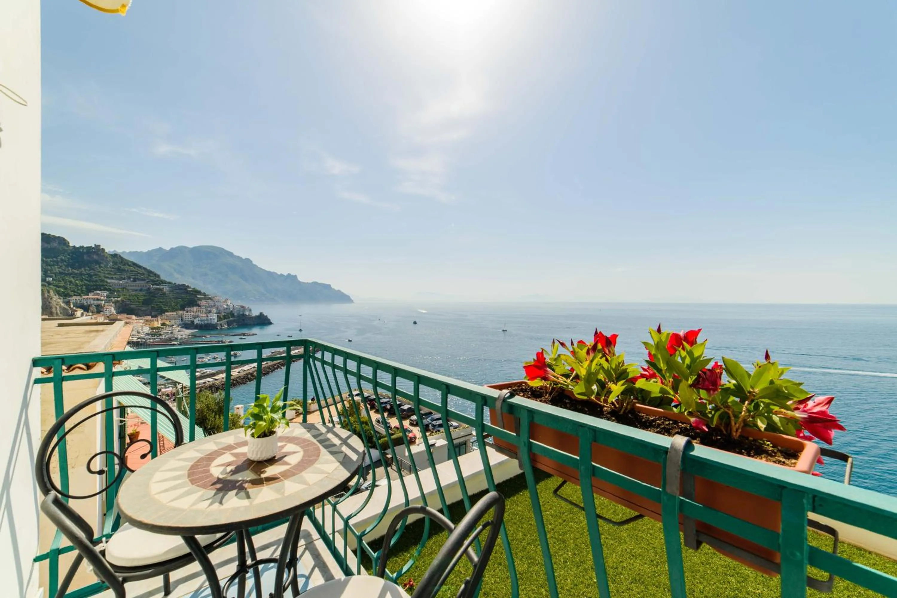 Patio in Hotel Il Nido