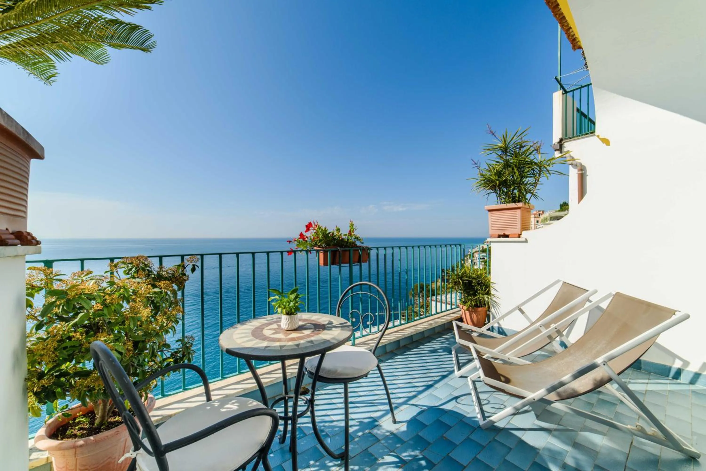 Patio in Hotel Il Nido