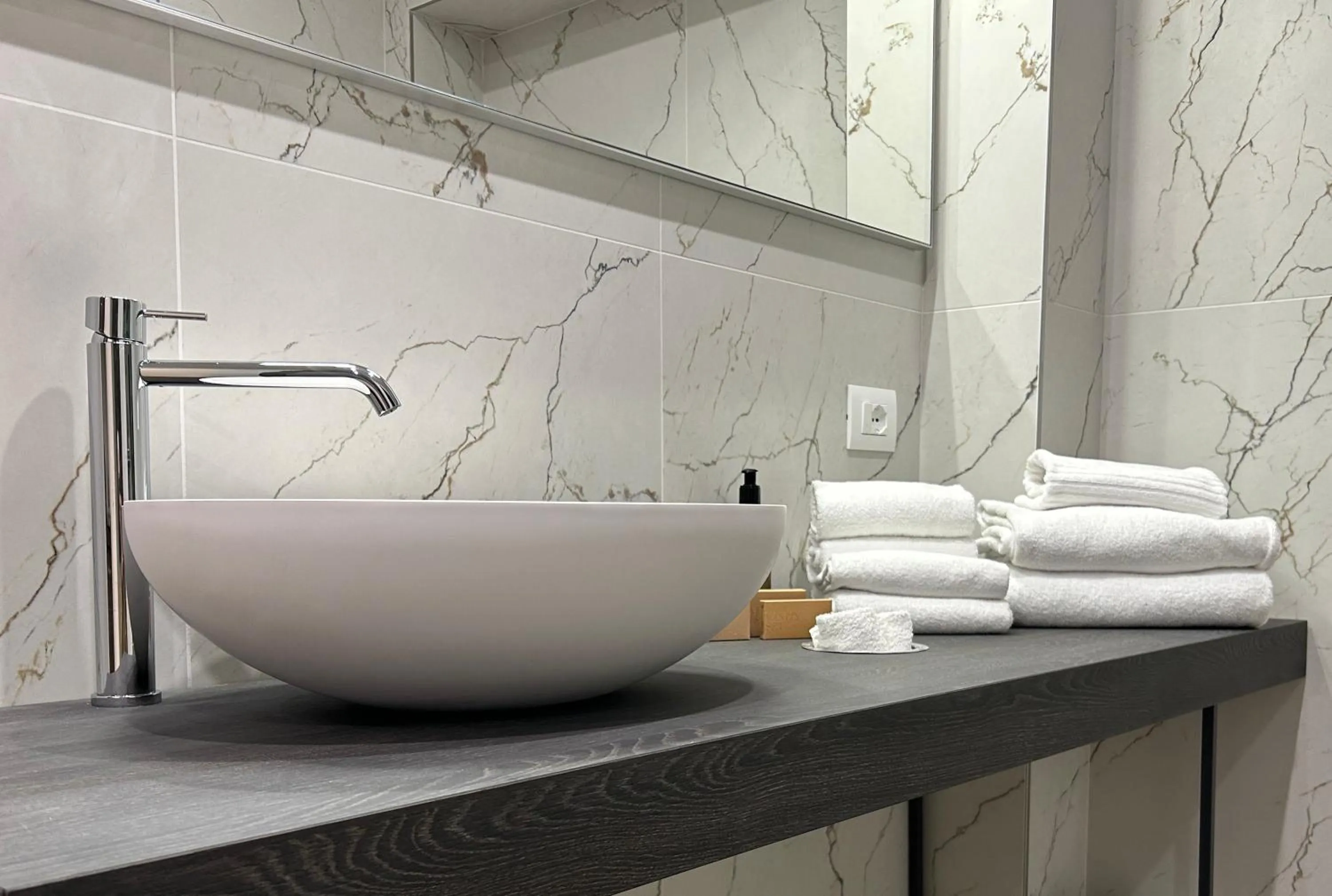 Bathroom in San Lio Tourist House