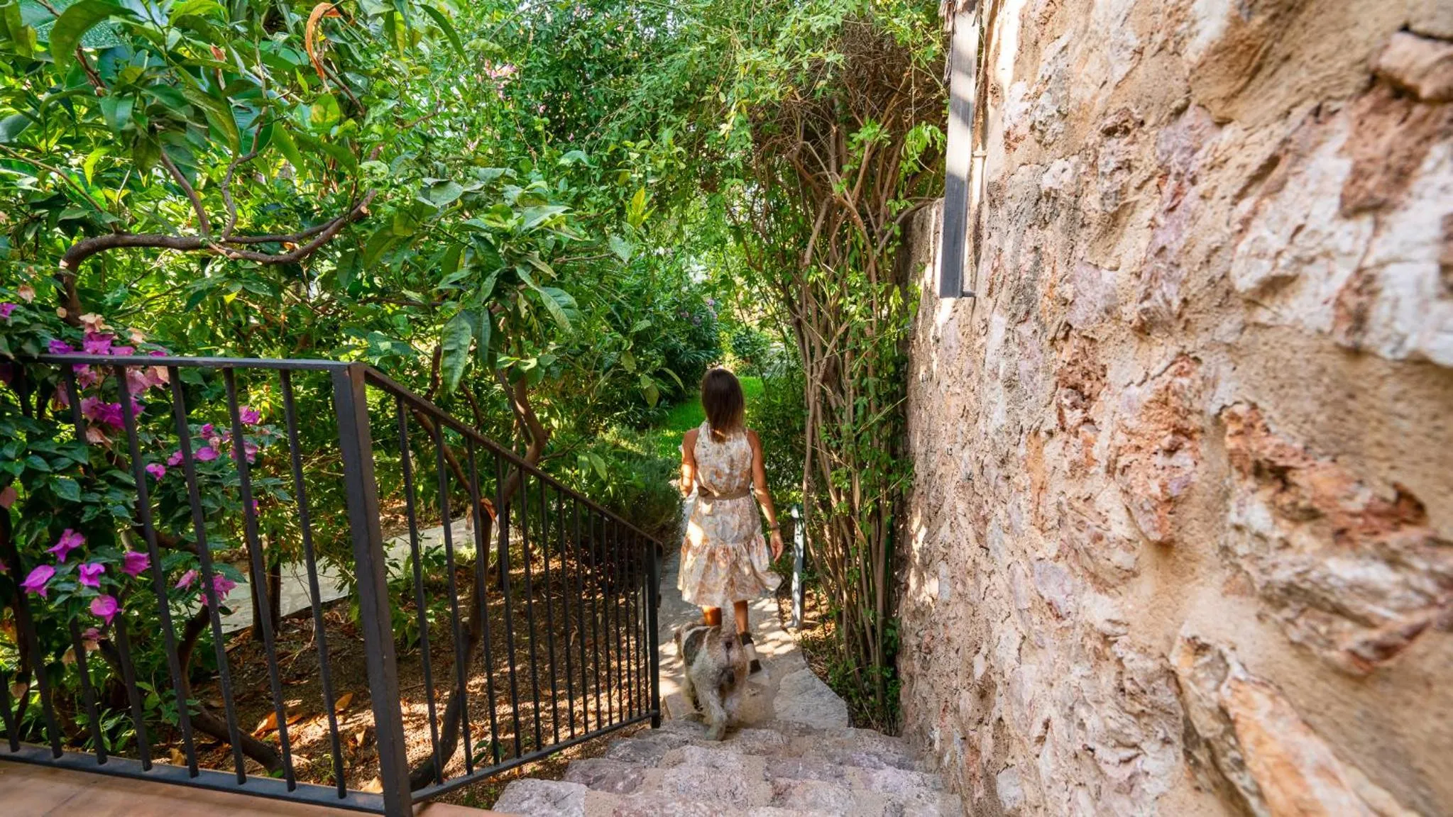 Garden in Hotel Can Verdera