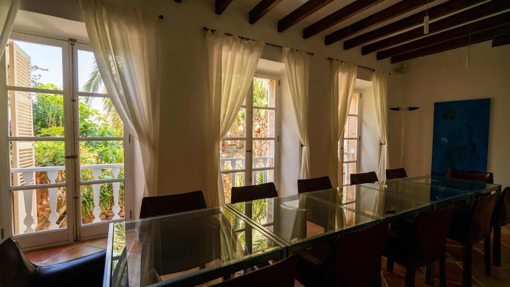 Living room in Hotel Can Verdera