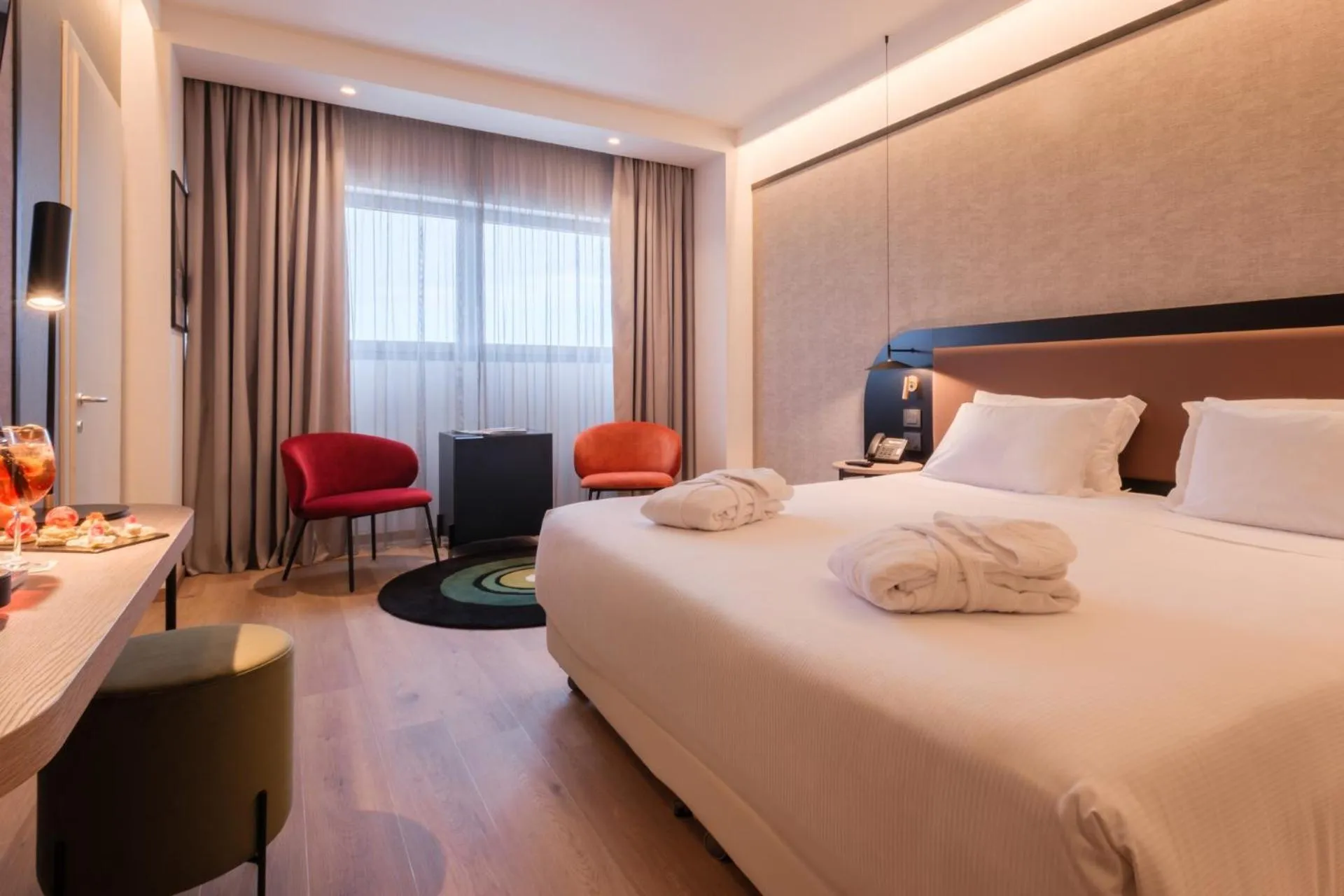 Bedroom, Bed in Savhotel Mantegna Padova