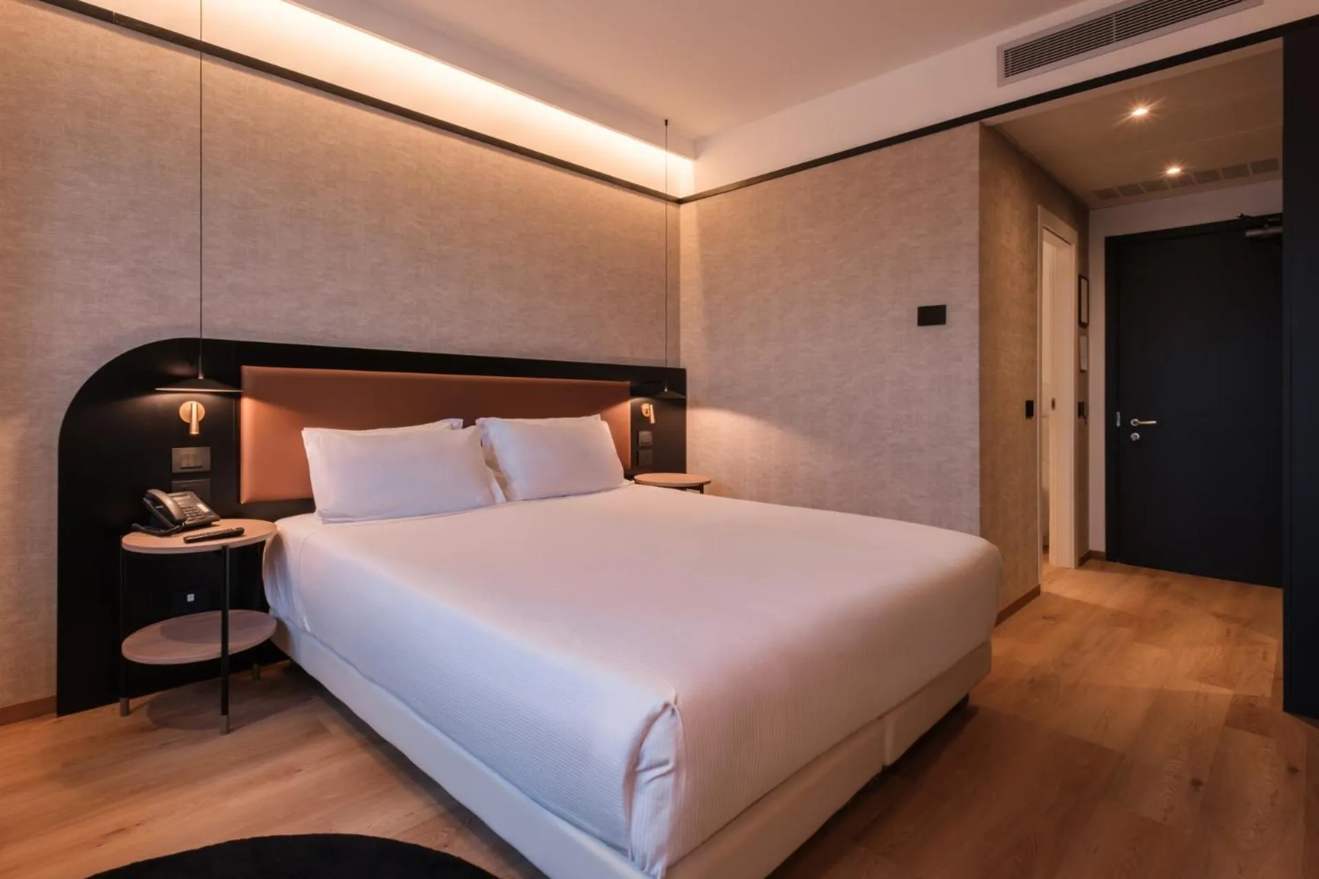 Bed in Savhotel Mantegna Padova