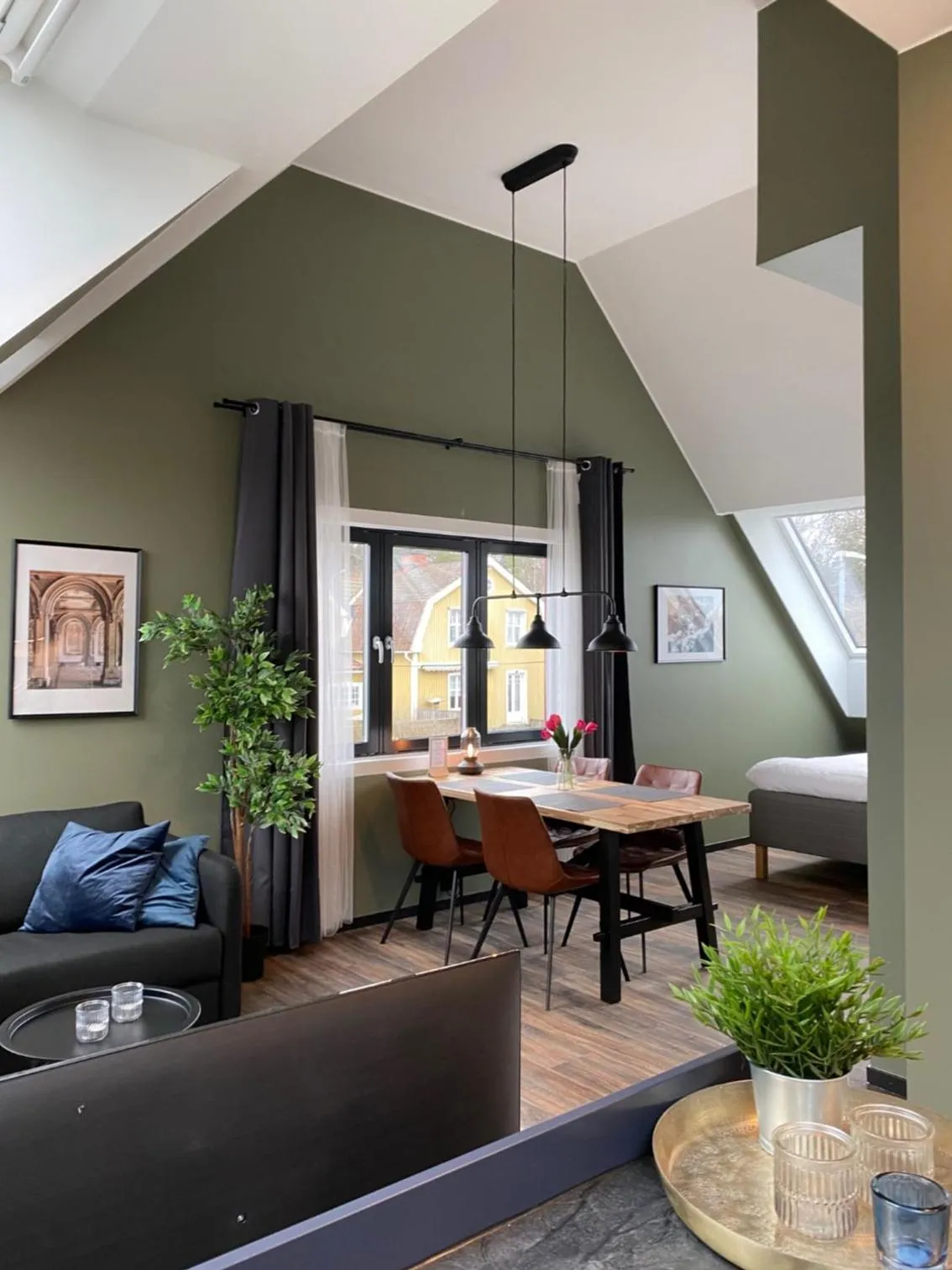 Seating area in Magnolia House Sollentuna