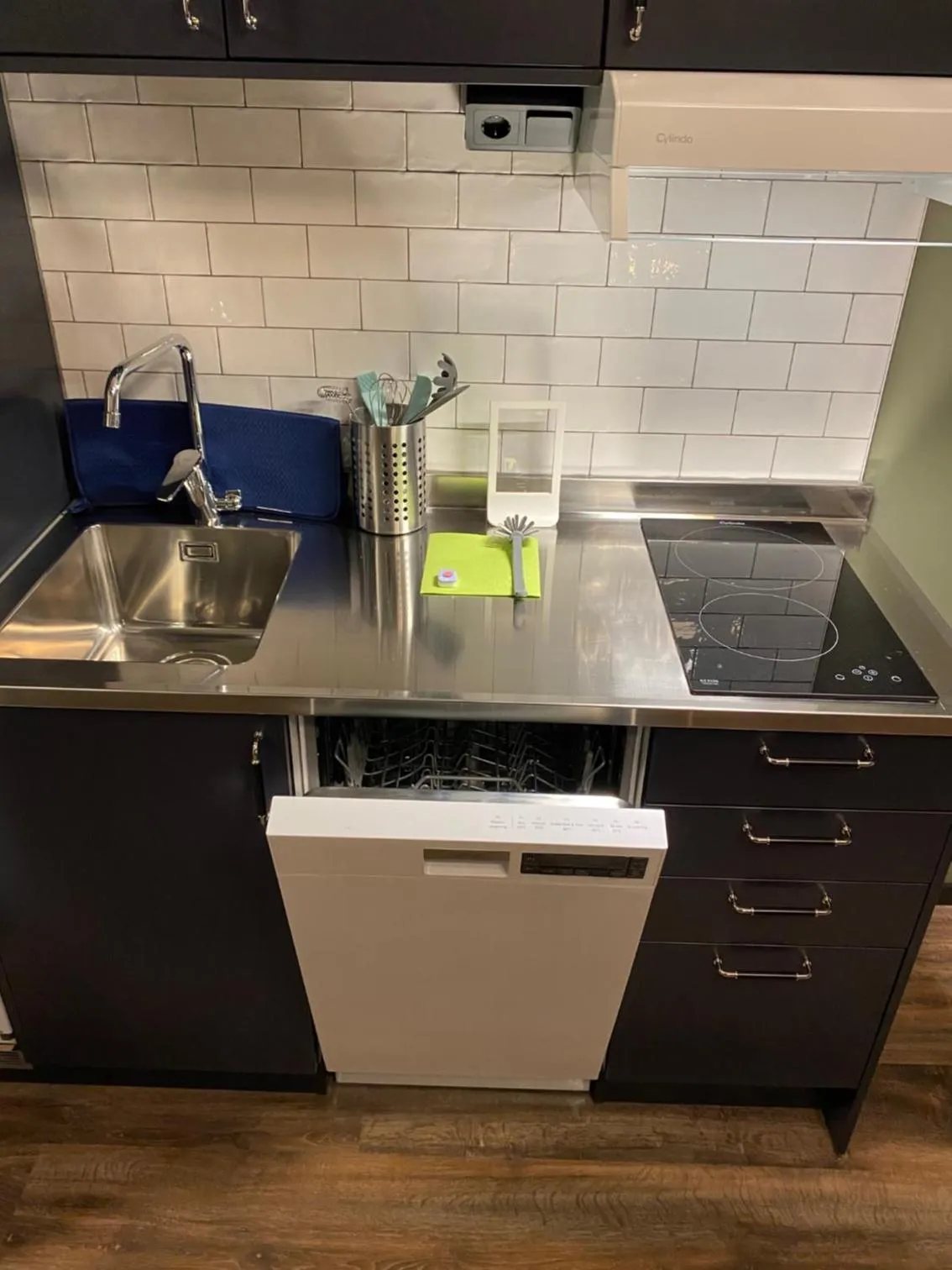 Kitchen or kitchenette in Magnolia House Sollentuna