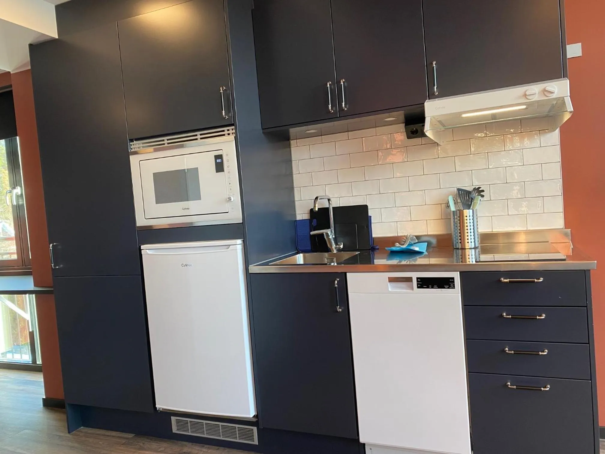 Kitchen or kitchenette in Magnolia House Sollentuna