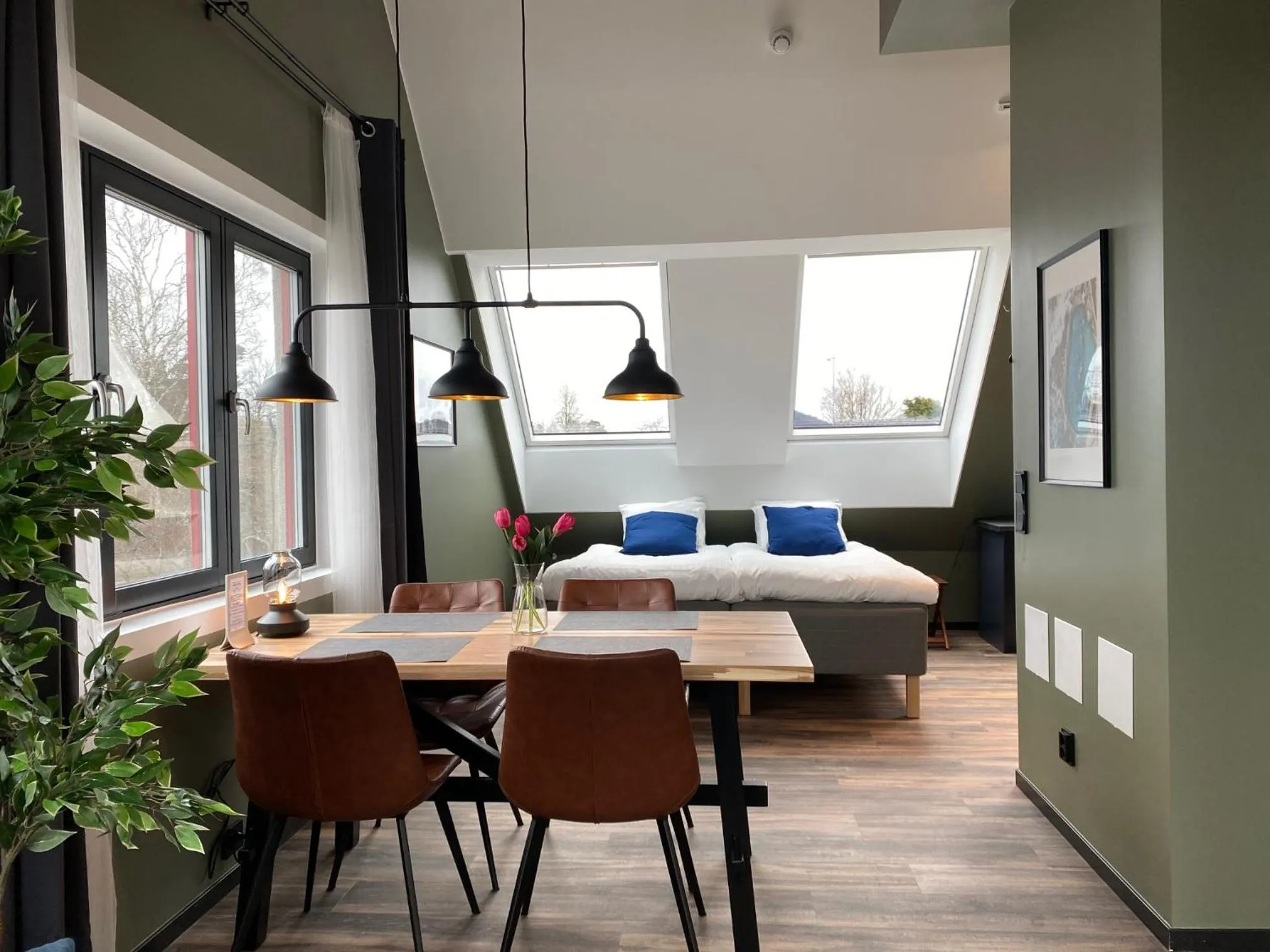 Bed in Magnolia House Sollentuna