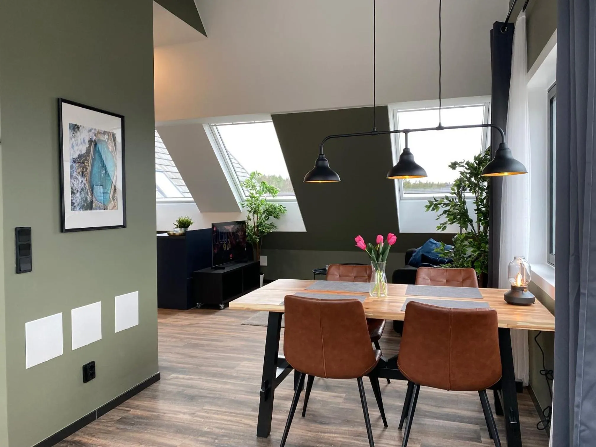 Dining area in Magnolia House Sollentuna