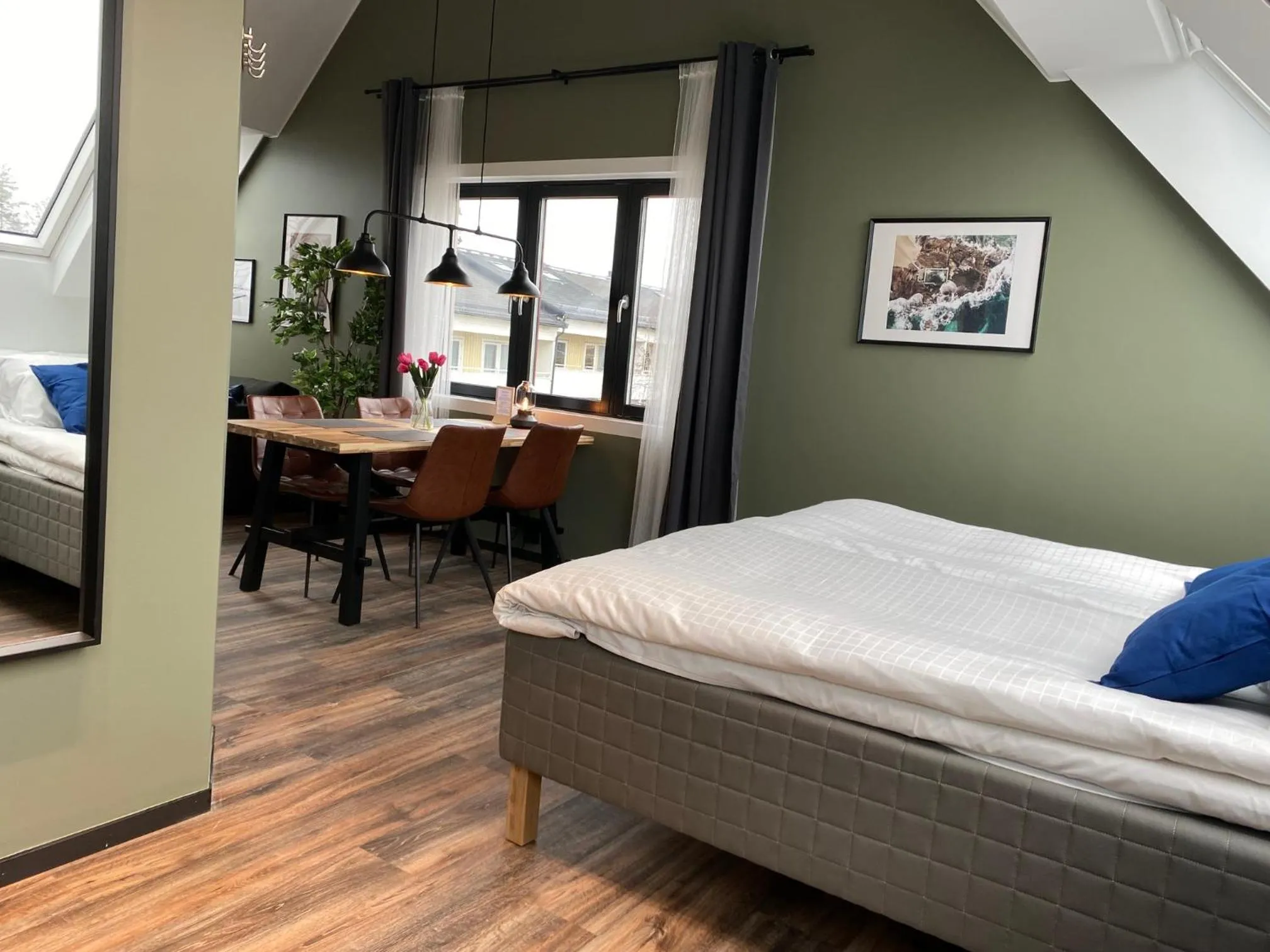 Bed in Magnolia House Sollentuna