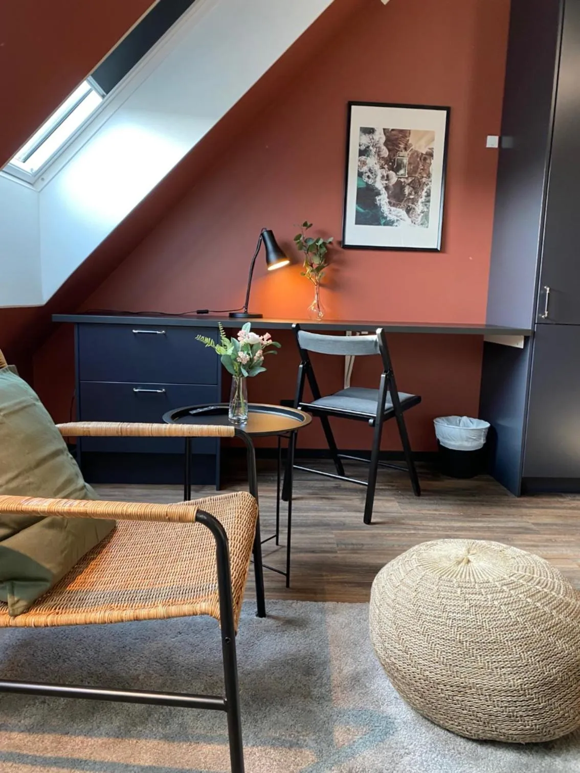 Seating area in Magnolia House Sollentuna