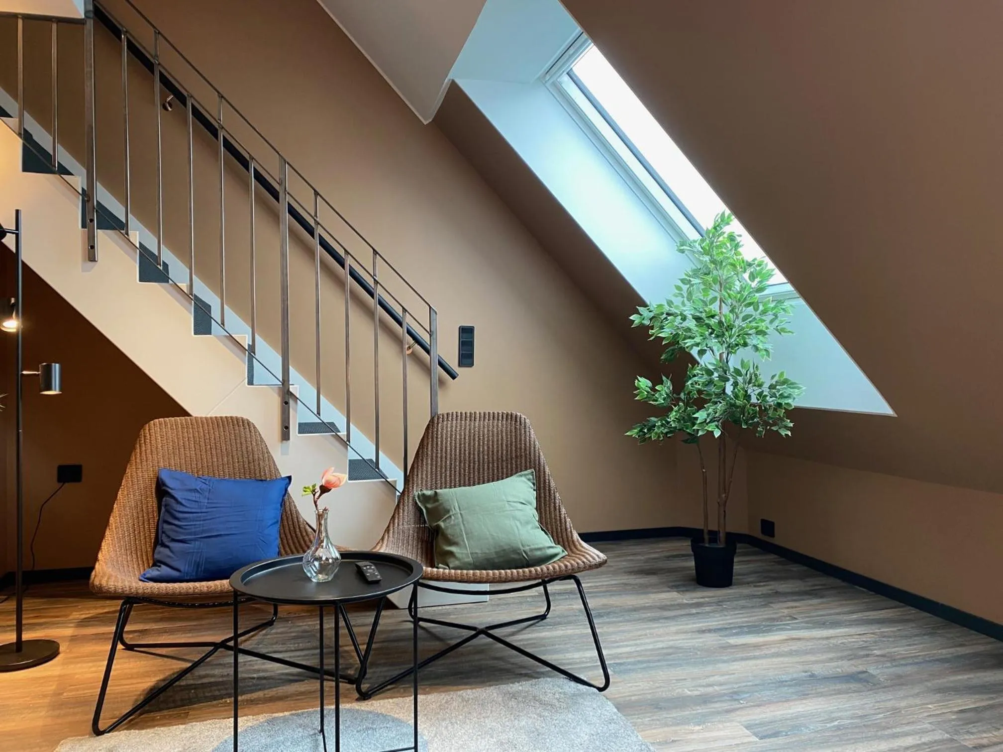 Seating area in Magnolia House Sollentuna