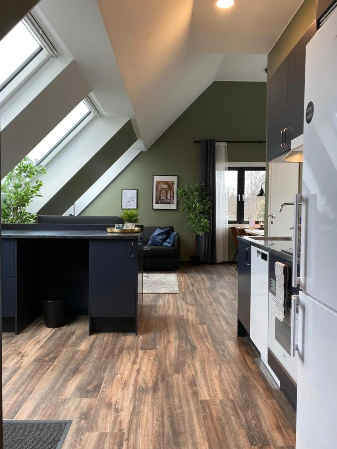 Kitchen or kitchenette in Magnolia House Sollentuna