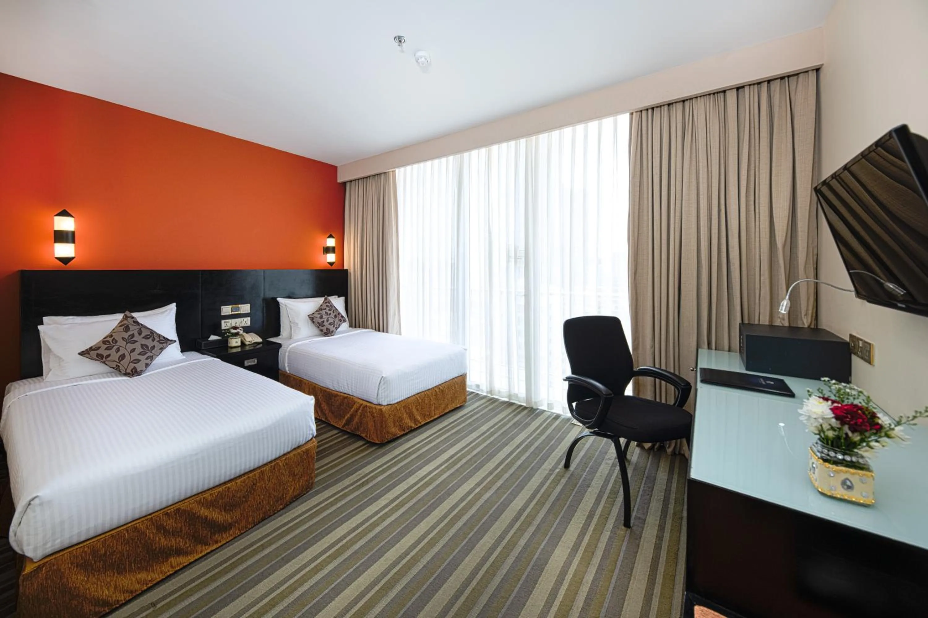 Bedroom, Bed in Pearl Grand By Rathna