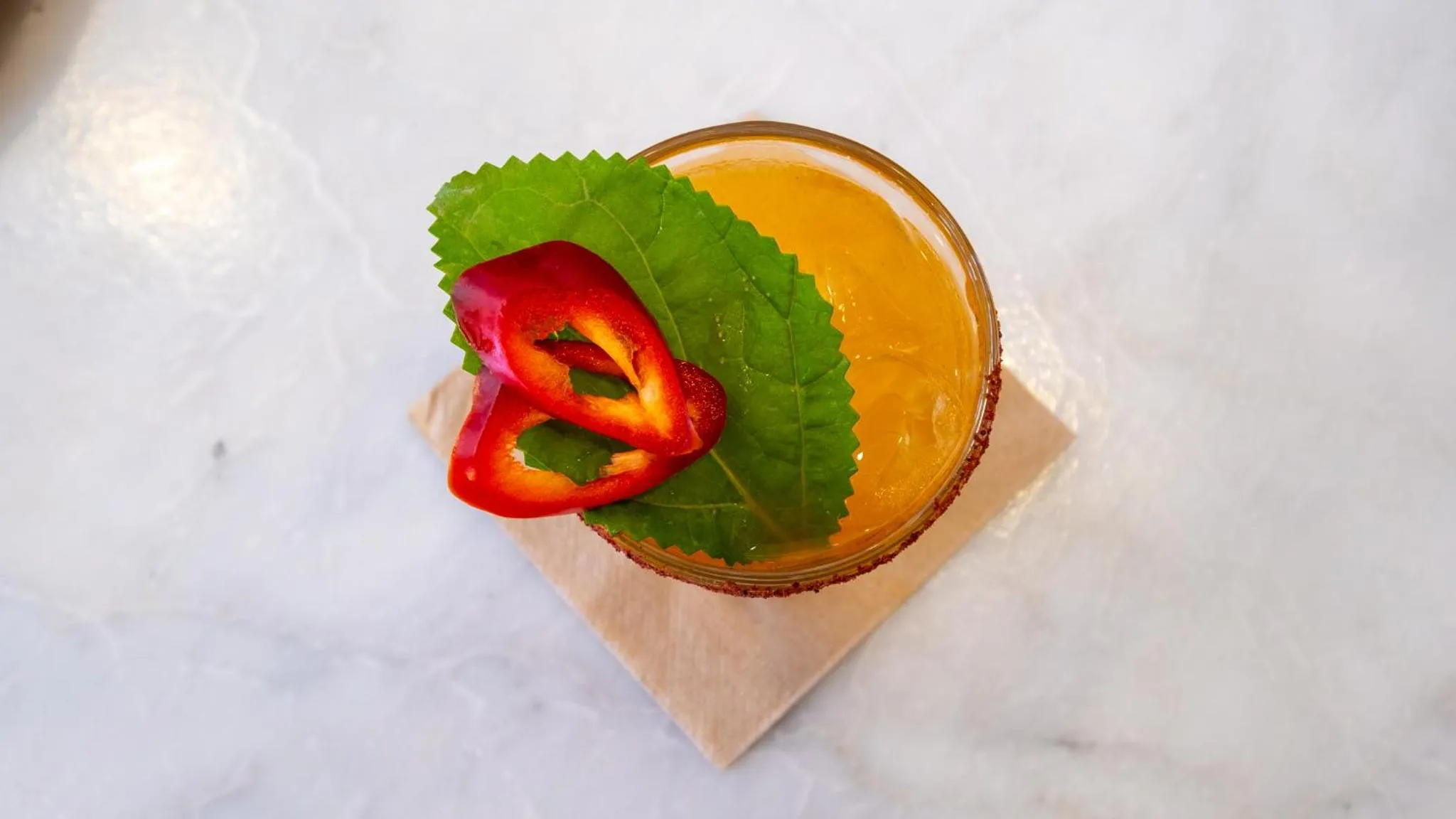 Food and drinks in B&B Cabana Life