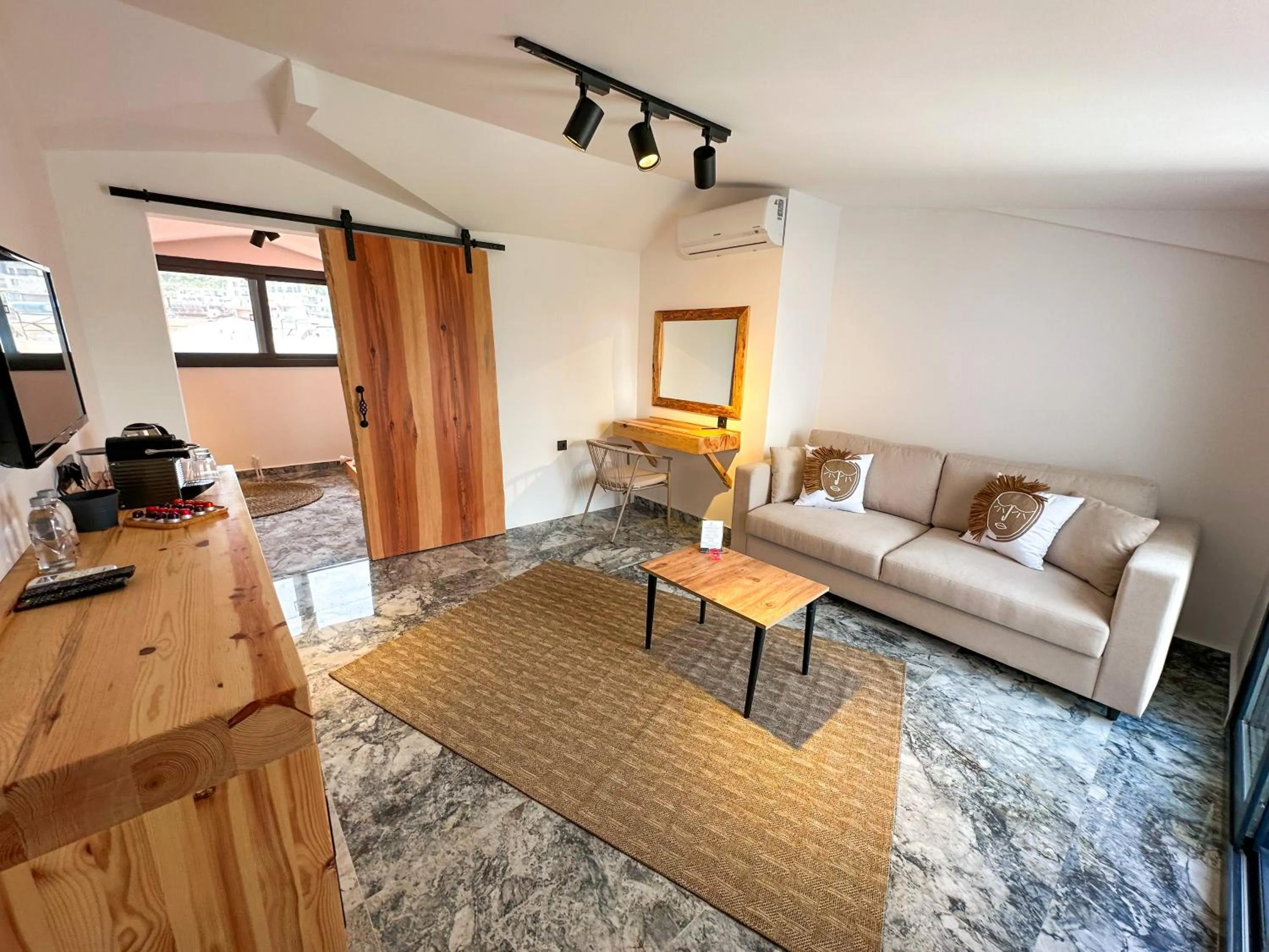 Living room in B&B Cabana Life