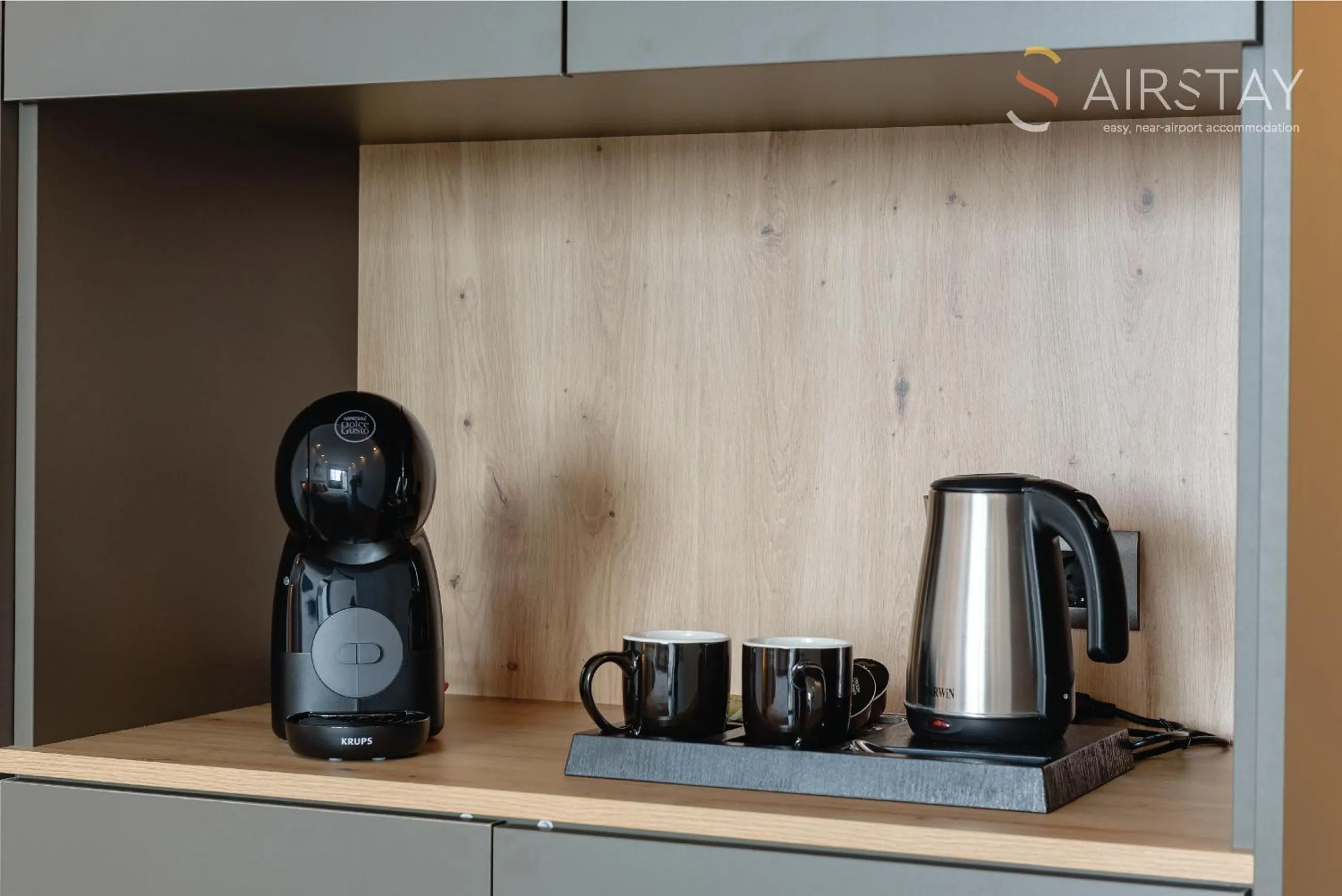 Coffee/tea facilities in Zed Smart Property Airport by Airstay