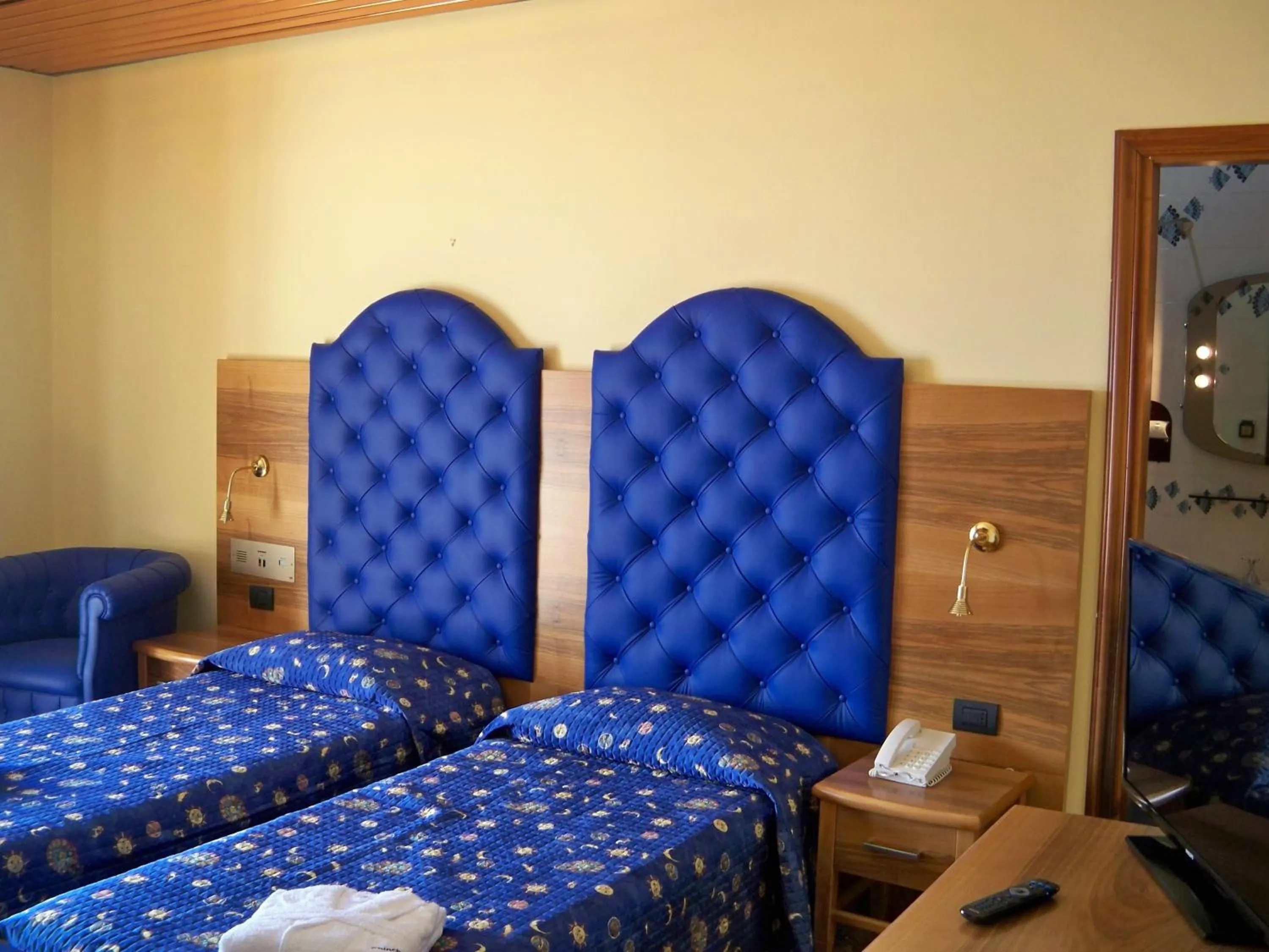Bedroom in Taormina Park Hotel