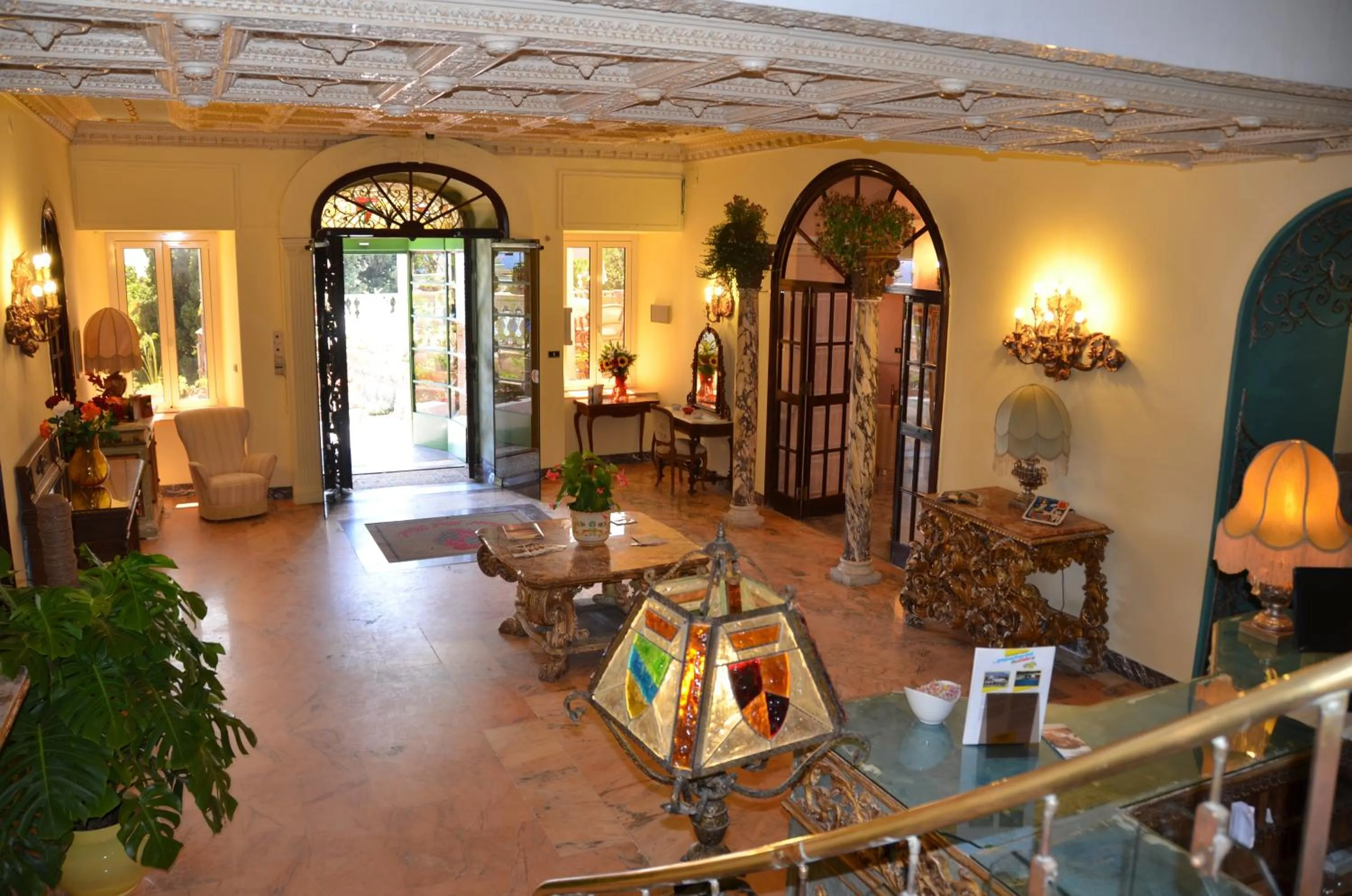 Lobby or reception in Taormina Park Hotel