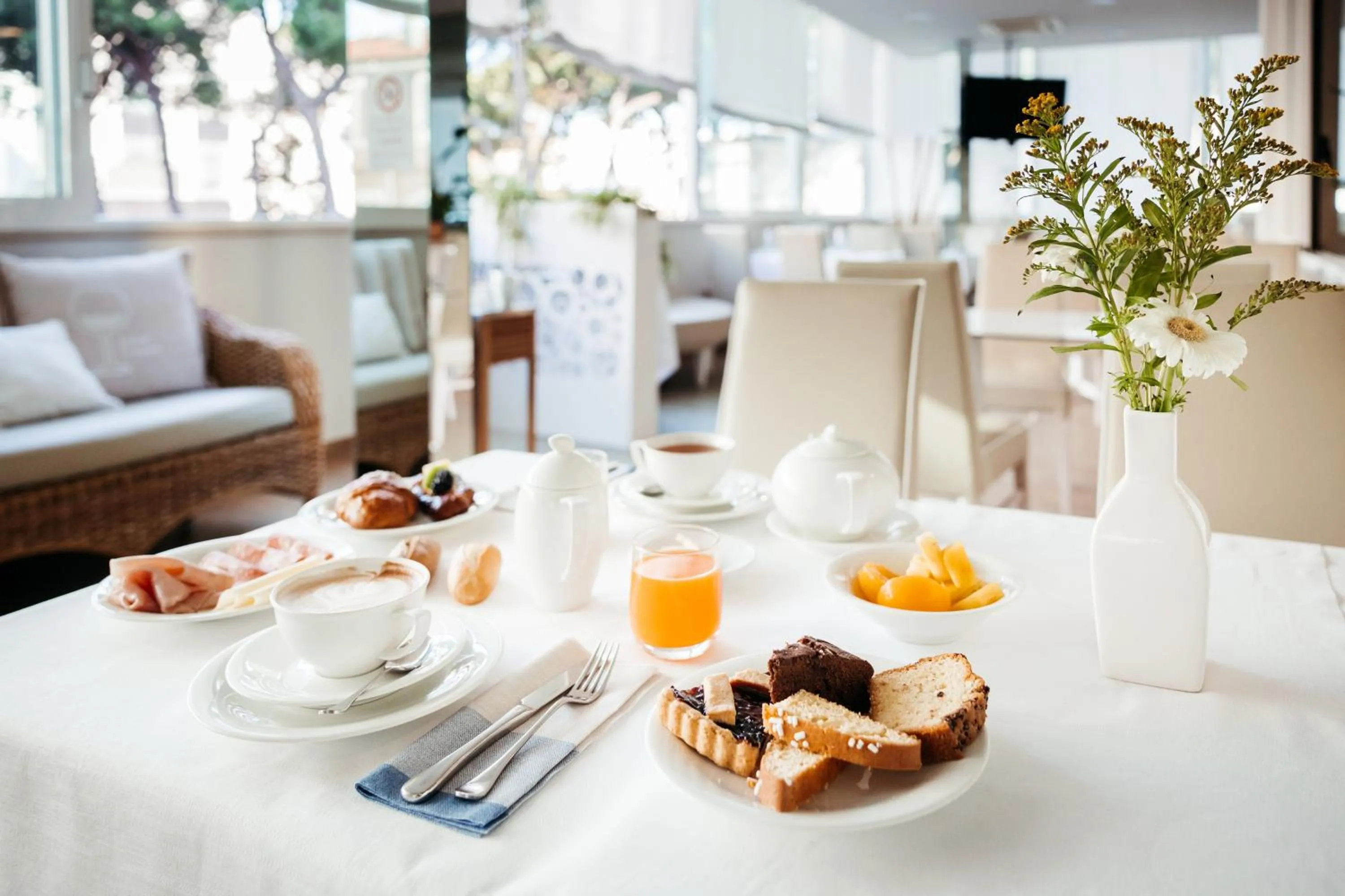 Breakfast in Hotel Cristallo
