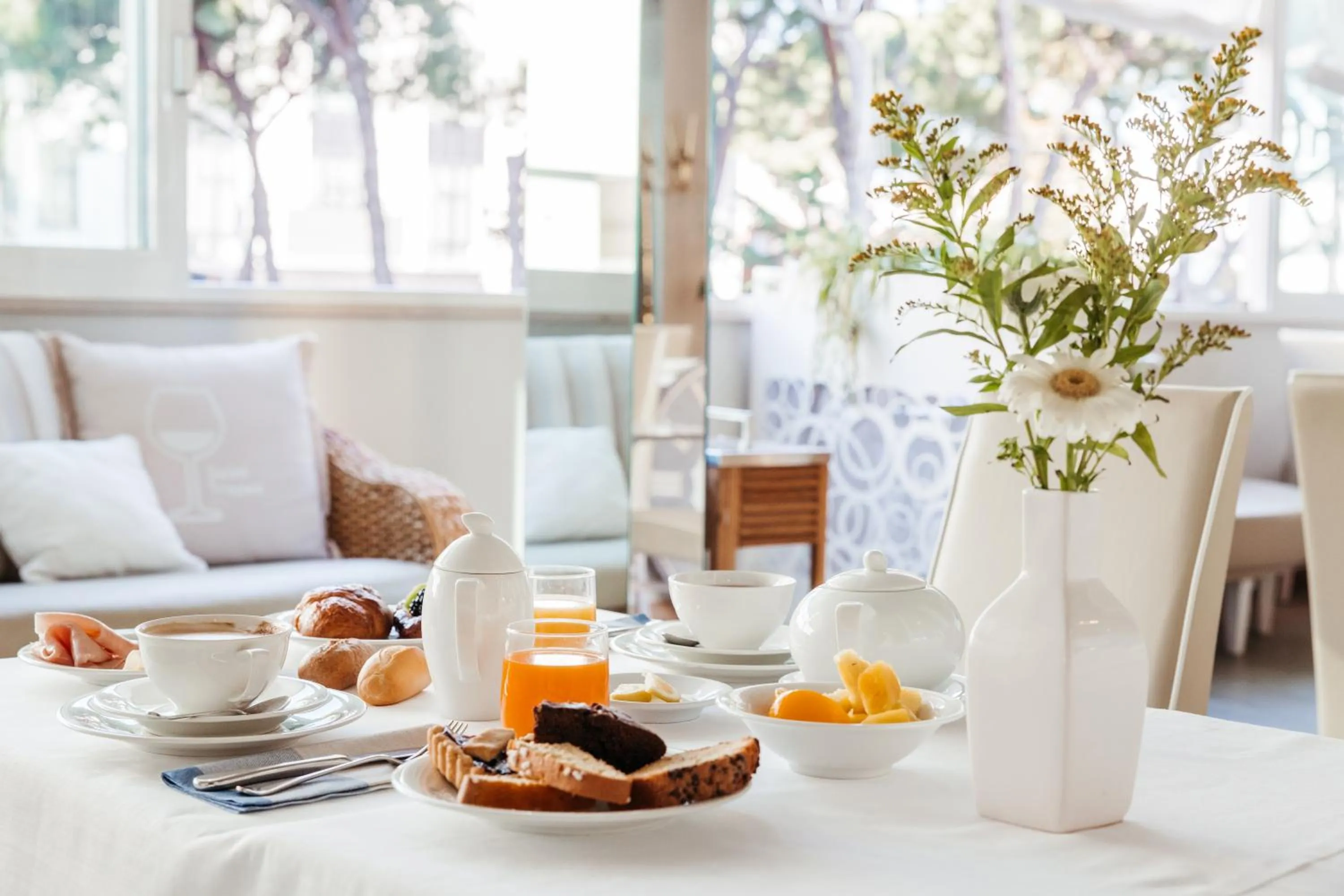 Breakfast in Hotel Cristallo