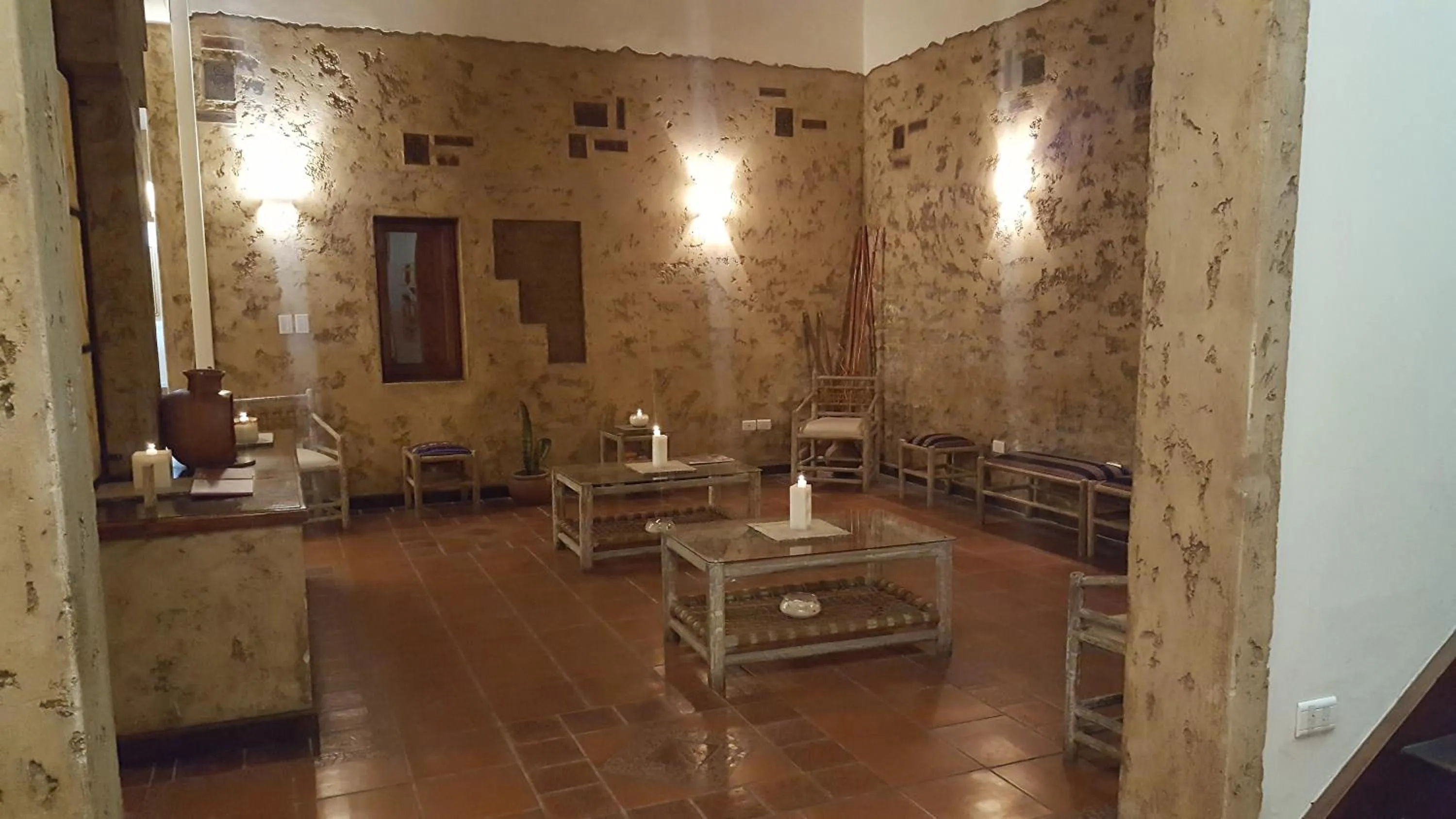 Lobby or reception in Refugio del Inca