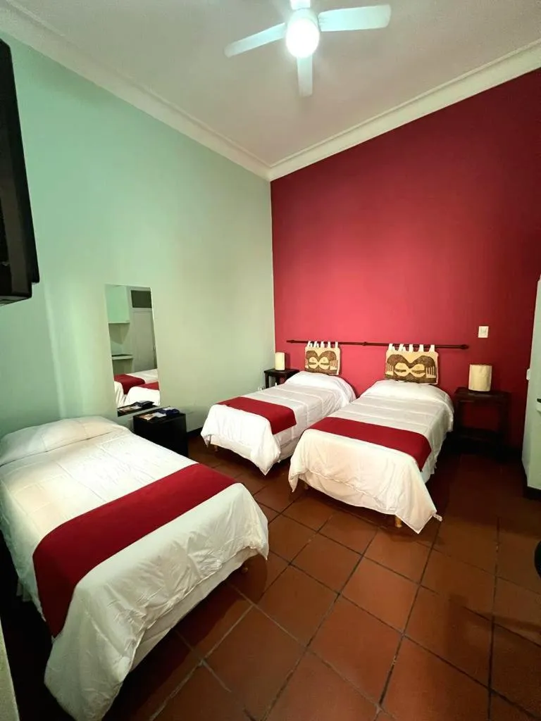 Bed in Refugio del Inca