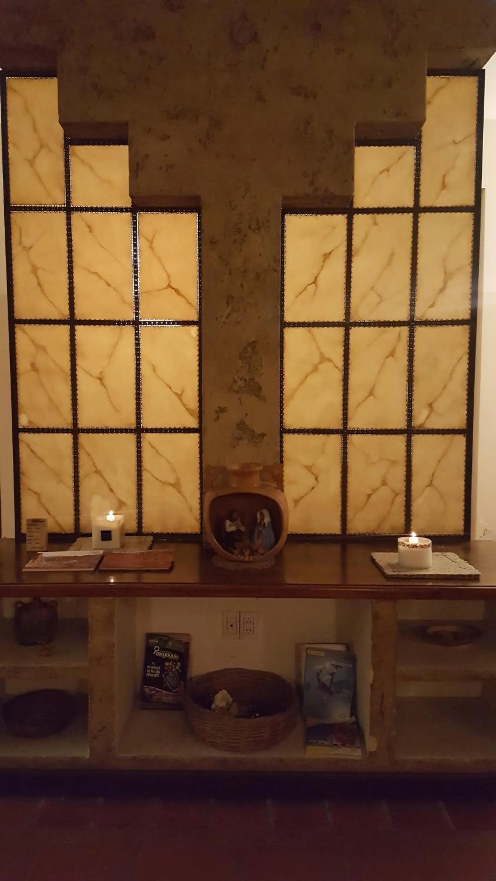 Lobby or reception in Refugio del Inca