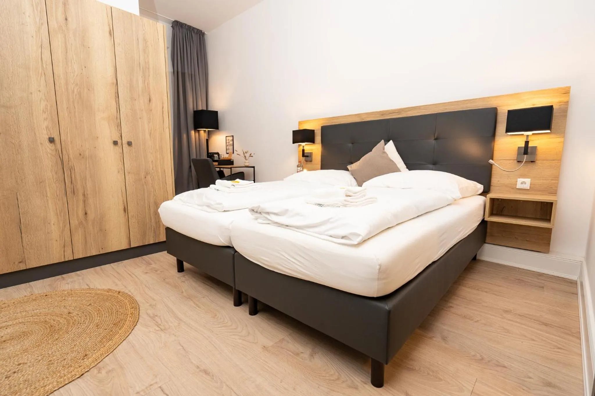 Bed in Homaris Strandhaus Blankenese