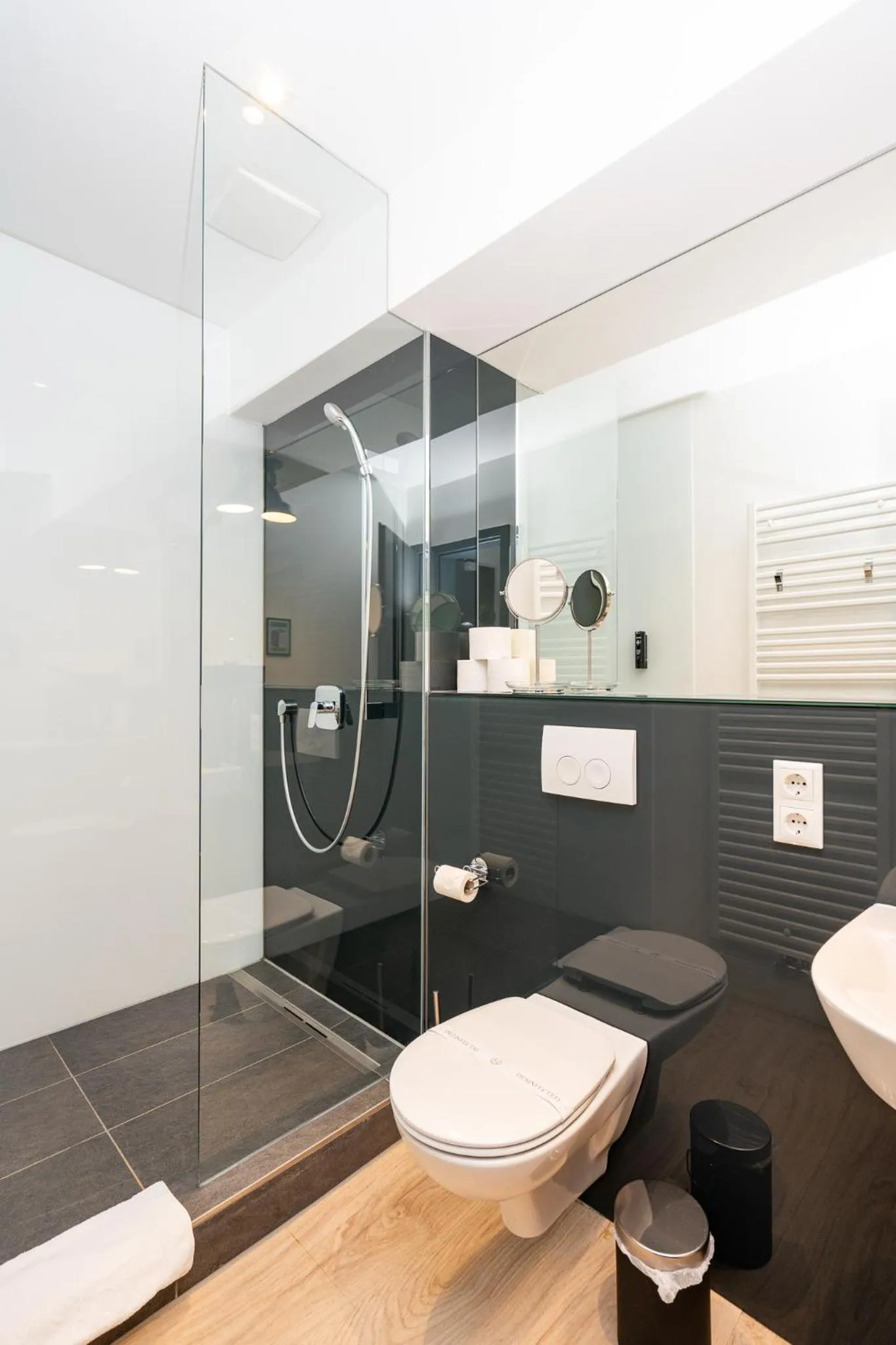 Toilet in Homaris Strandhaus Blankenese