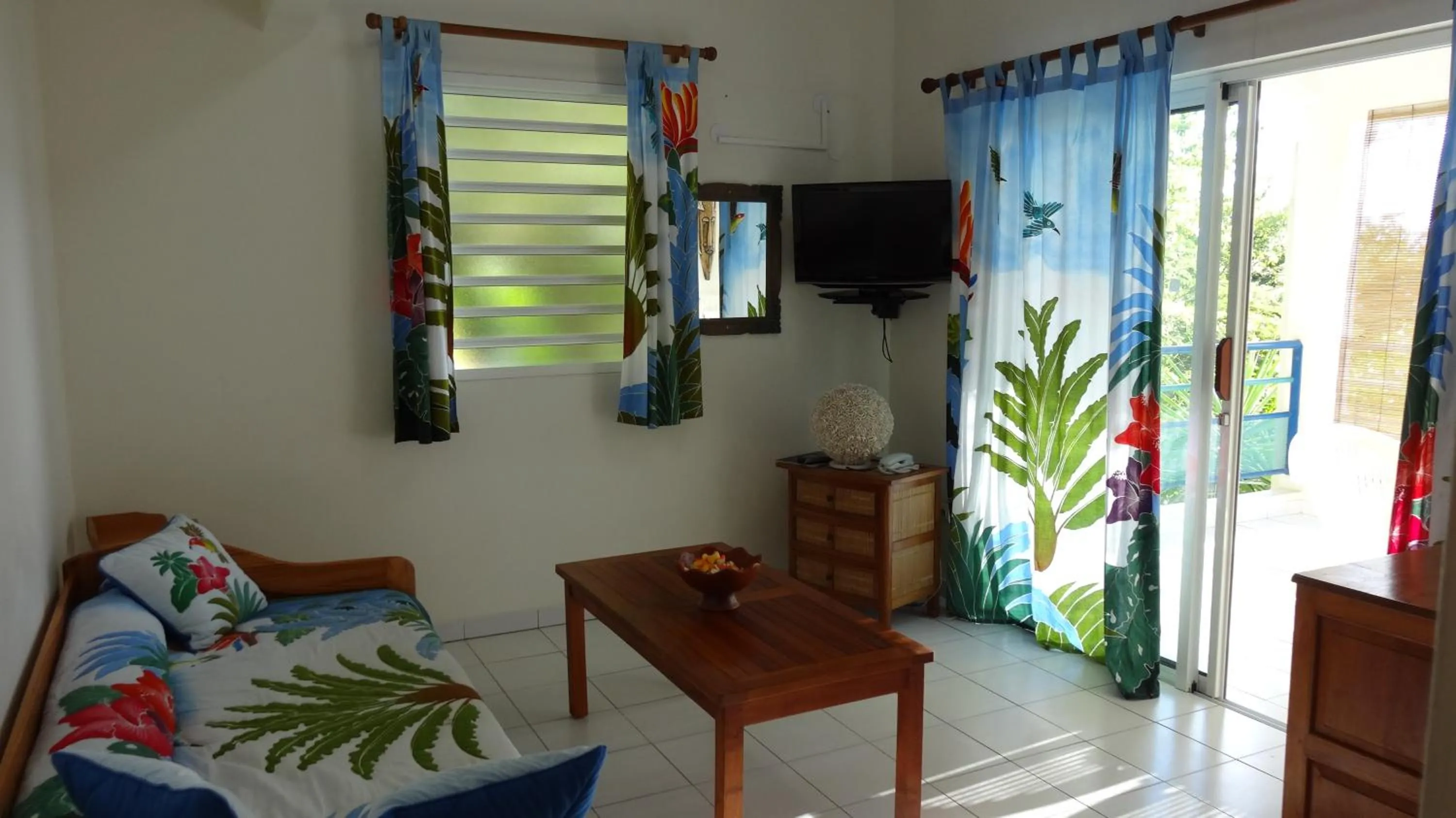 Living room in Résidence des îles