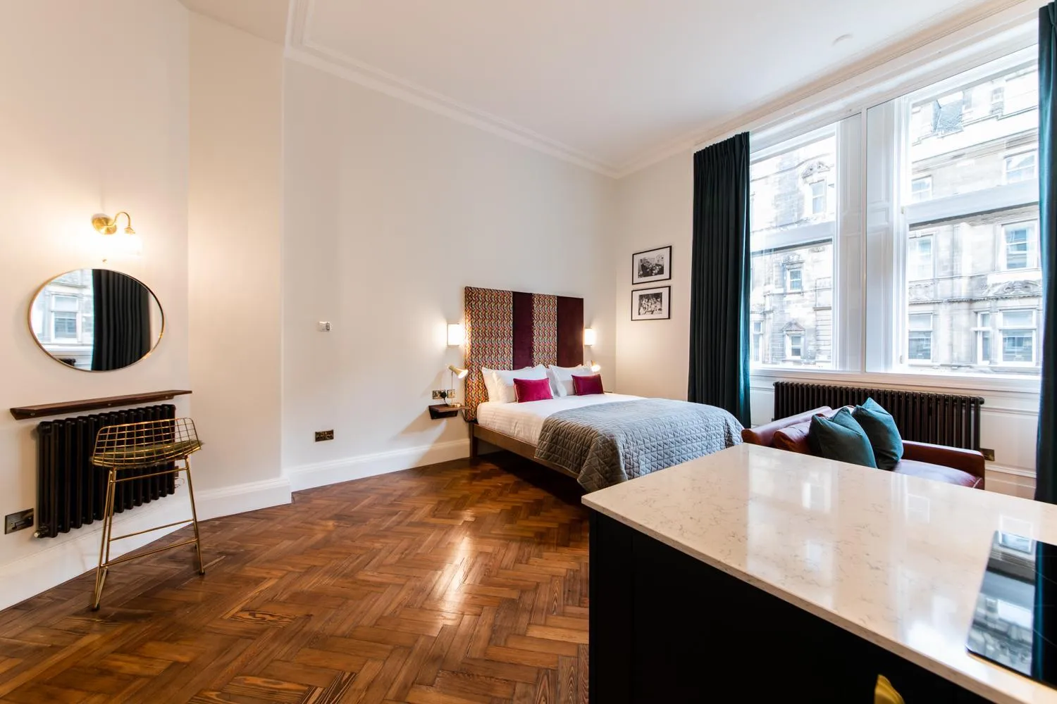 Living room, Bed in Linton Collection - 28 North Bridge