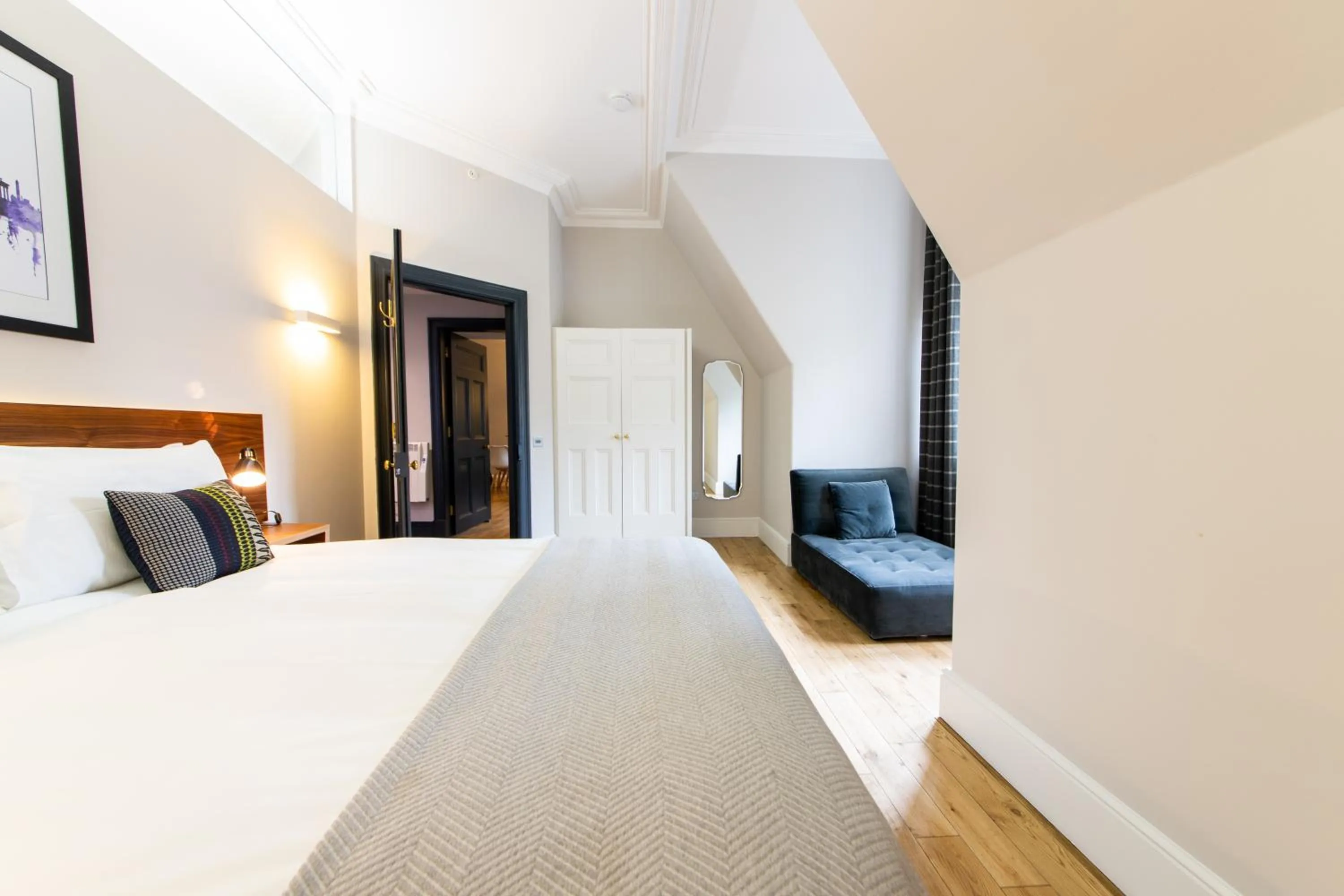 Bedroom, Bed in Linton Collection - 28 North Bridge