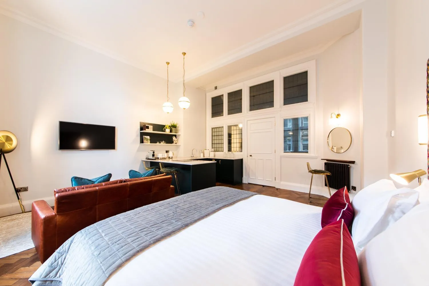 Photo of the whole room, Bed in Linton Collection - 28 North Bridge