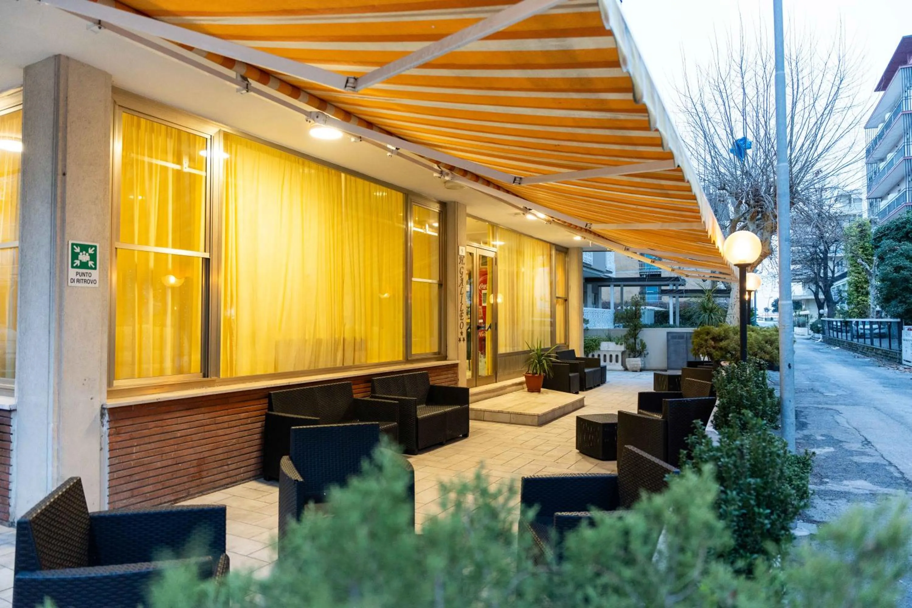 Property building in Hotel Galileo