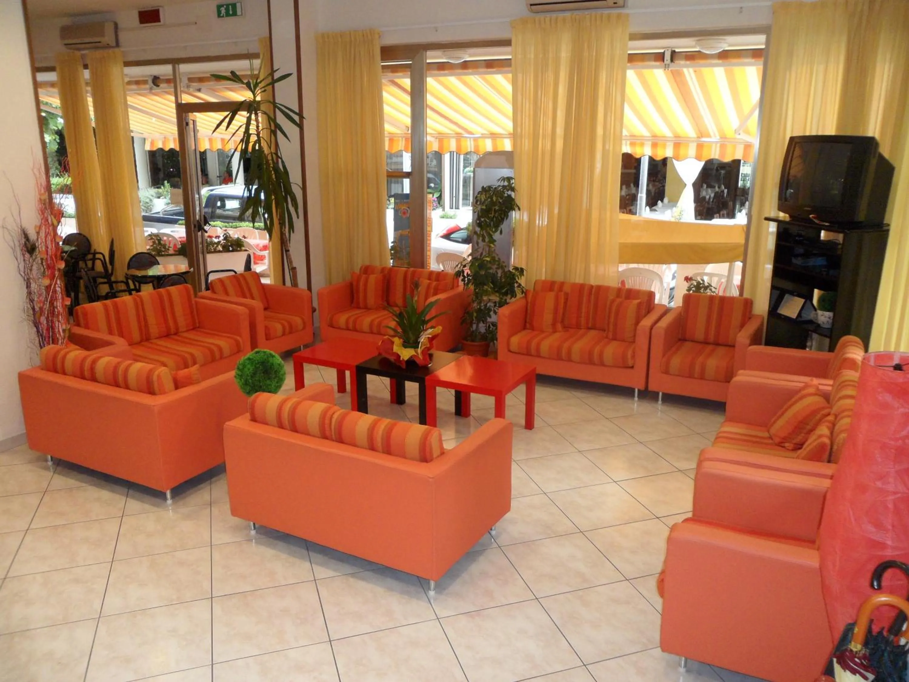 Lobby or reception in Hotel Galileo