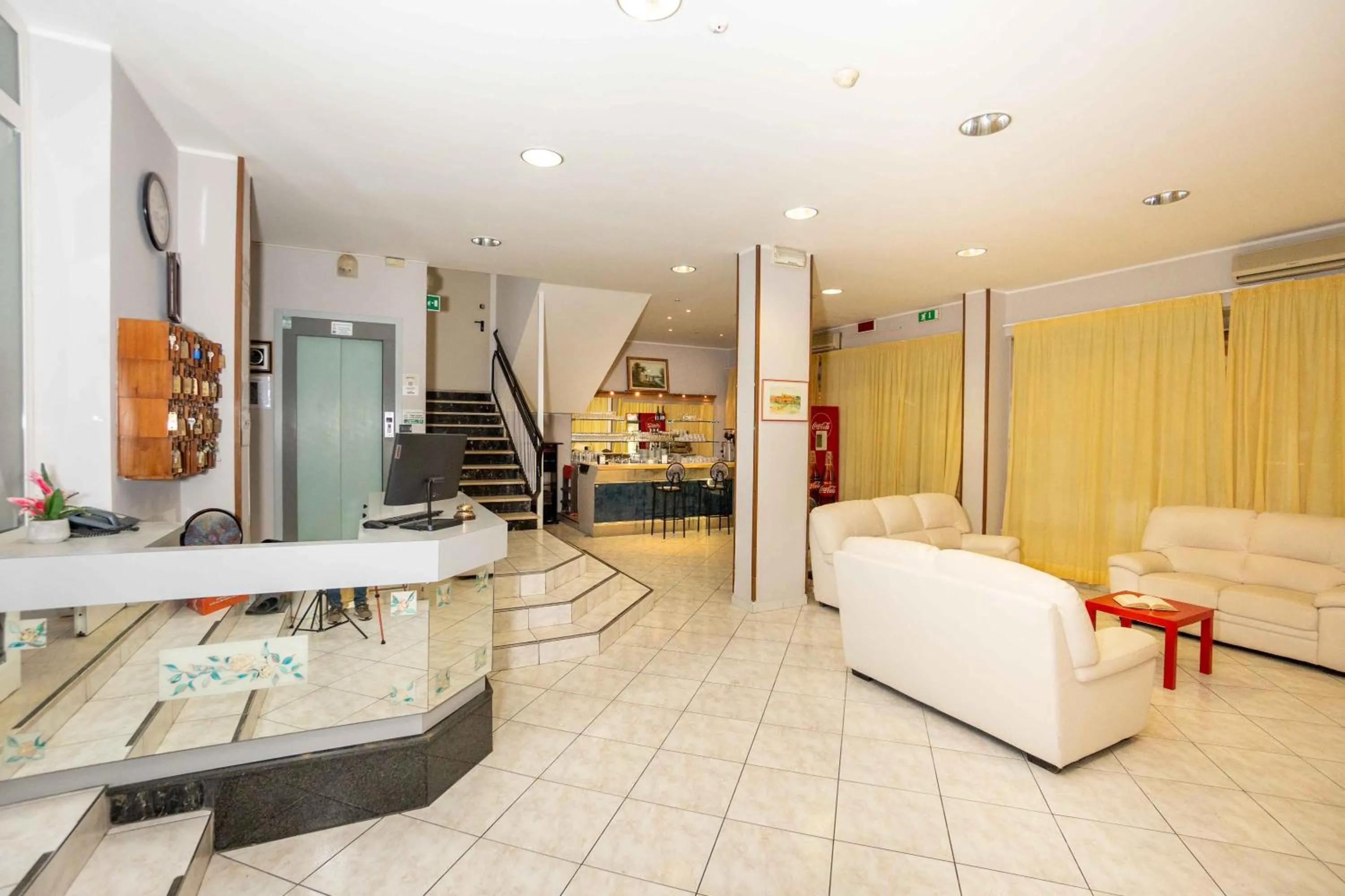 Lobby or reception in Hotel Galileo