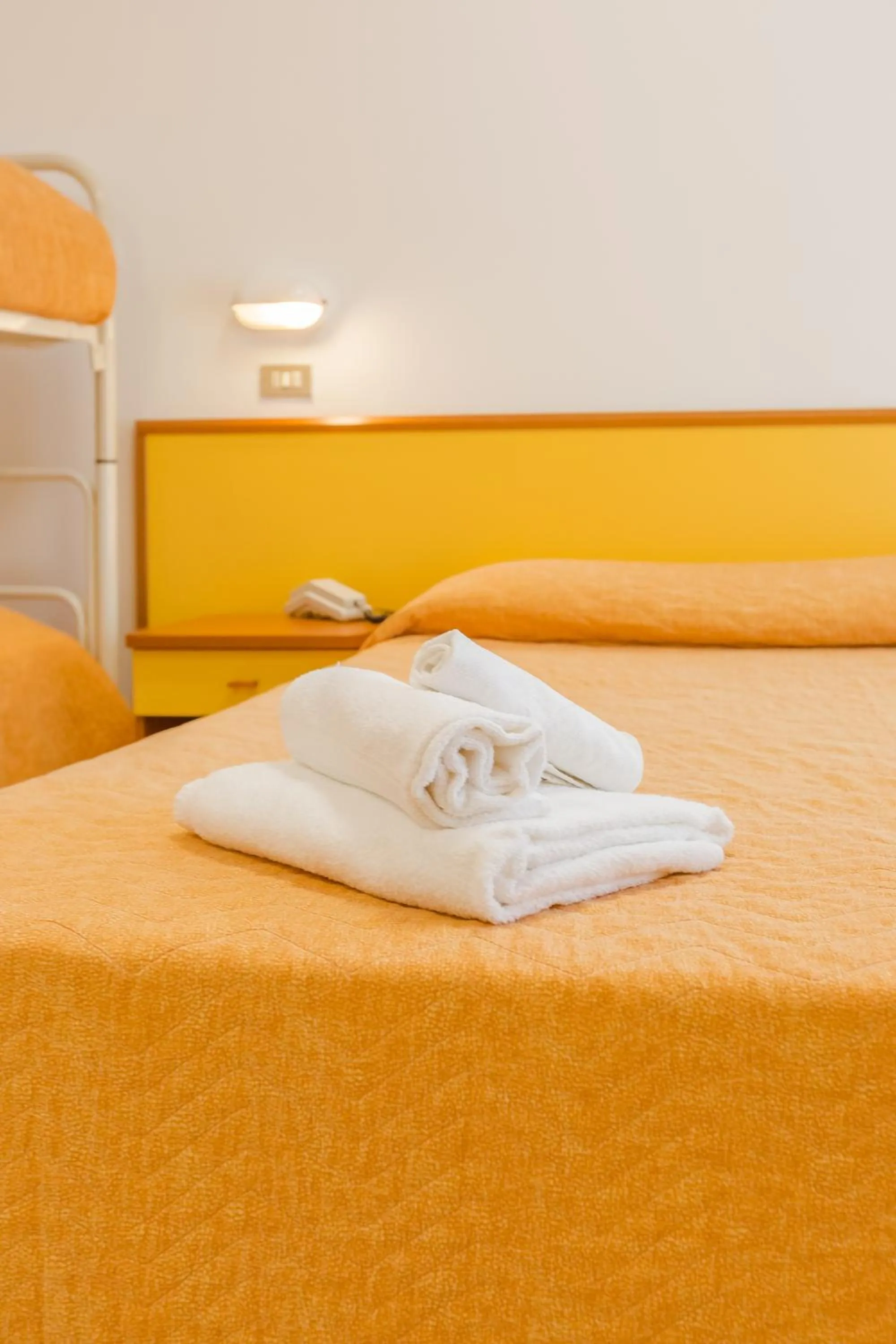 Bed in Hotel Marylise