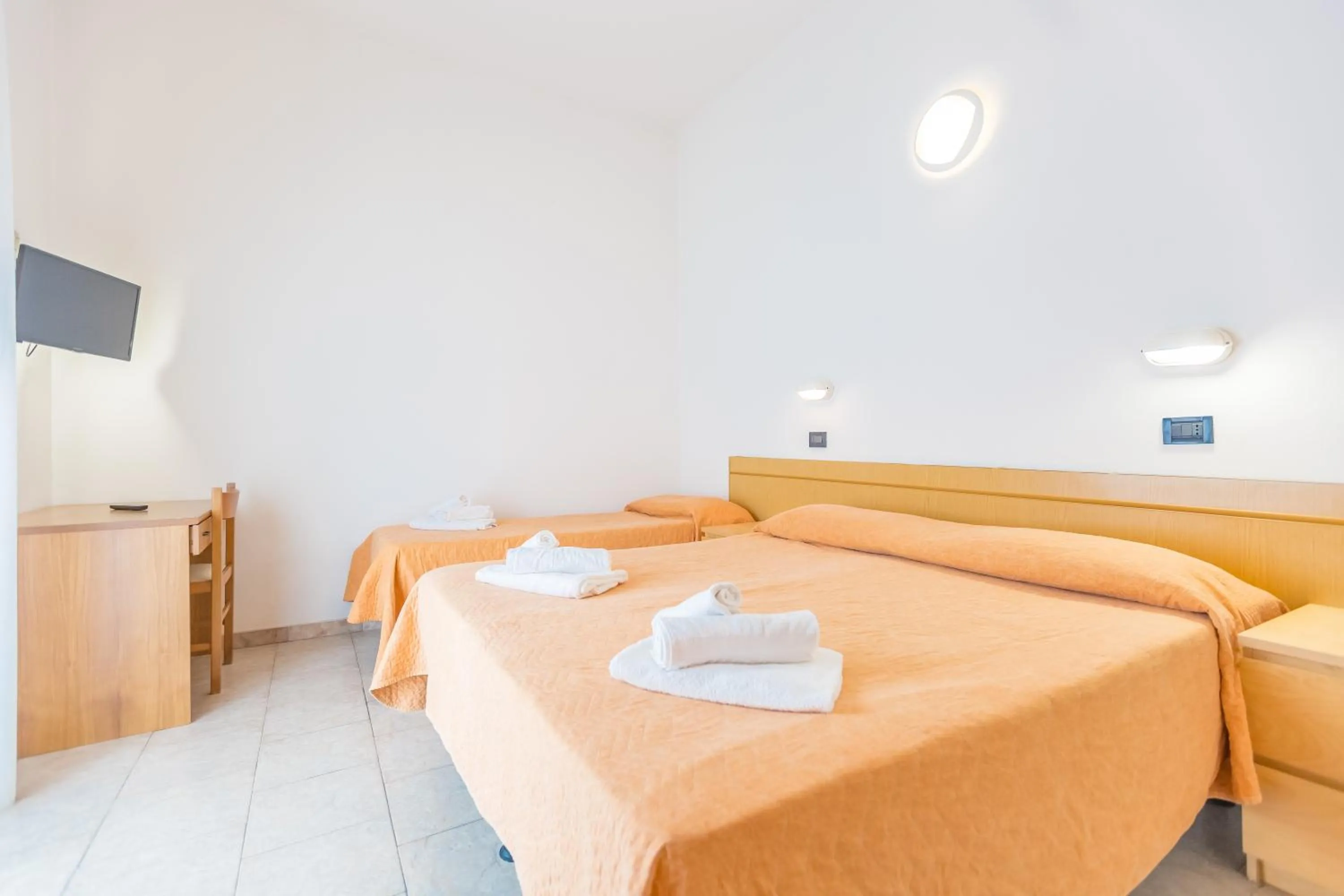 Bed in Hotel Marylise