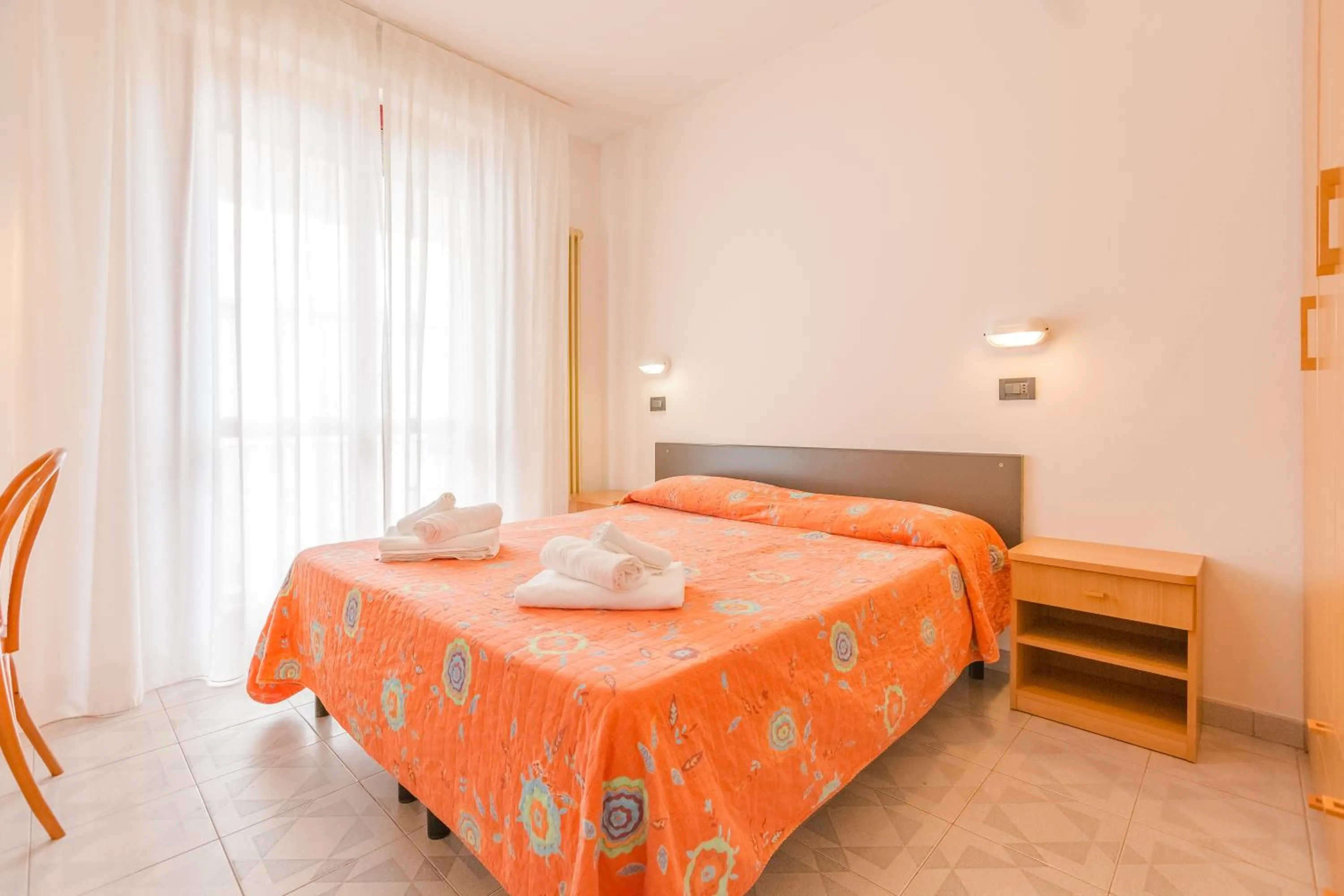 Bed in Hotel Marylise