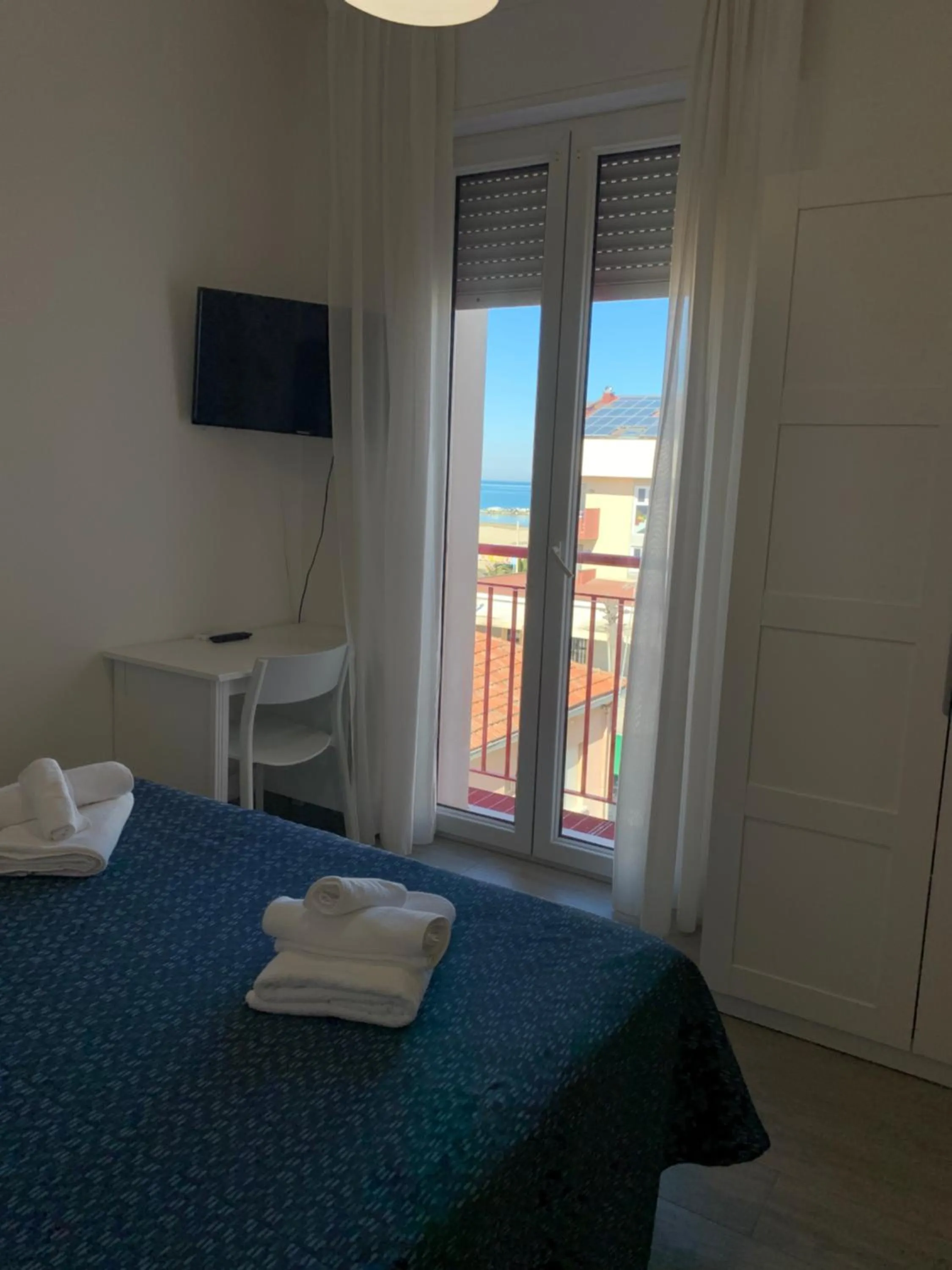 Bed in Hotel Marylise