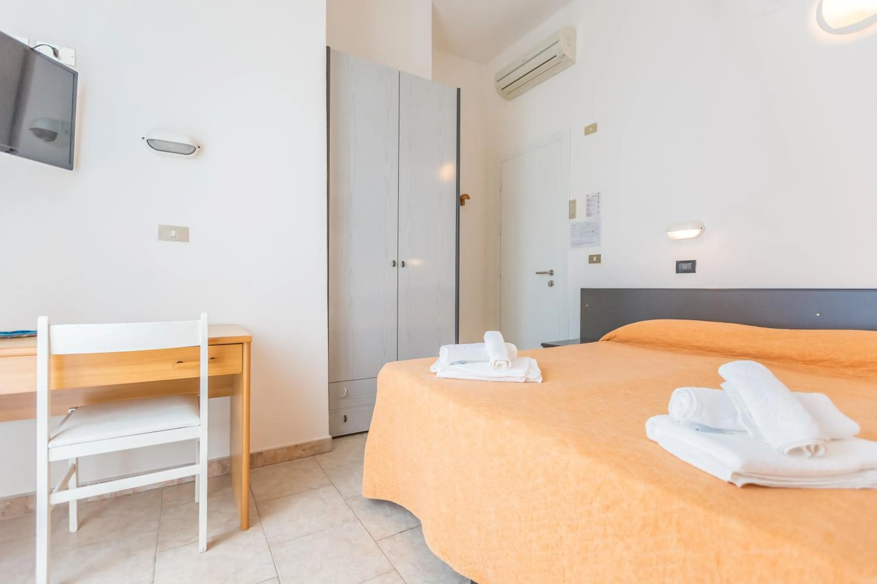 Bed in Hotel Marylise