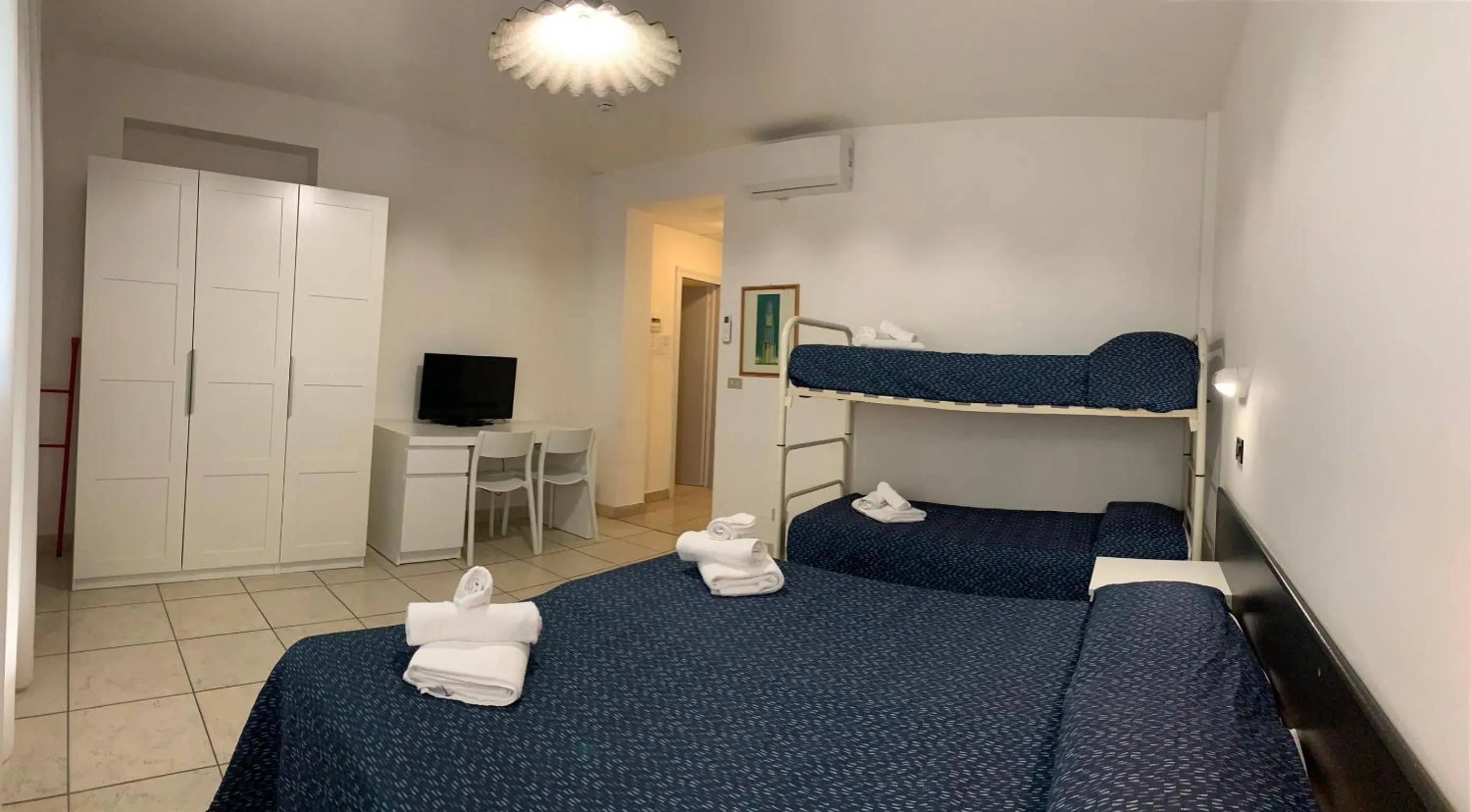 Bed in Hotel Marylise