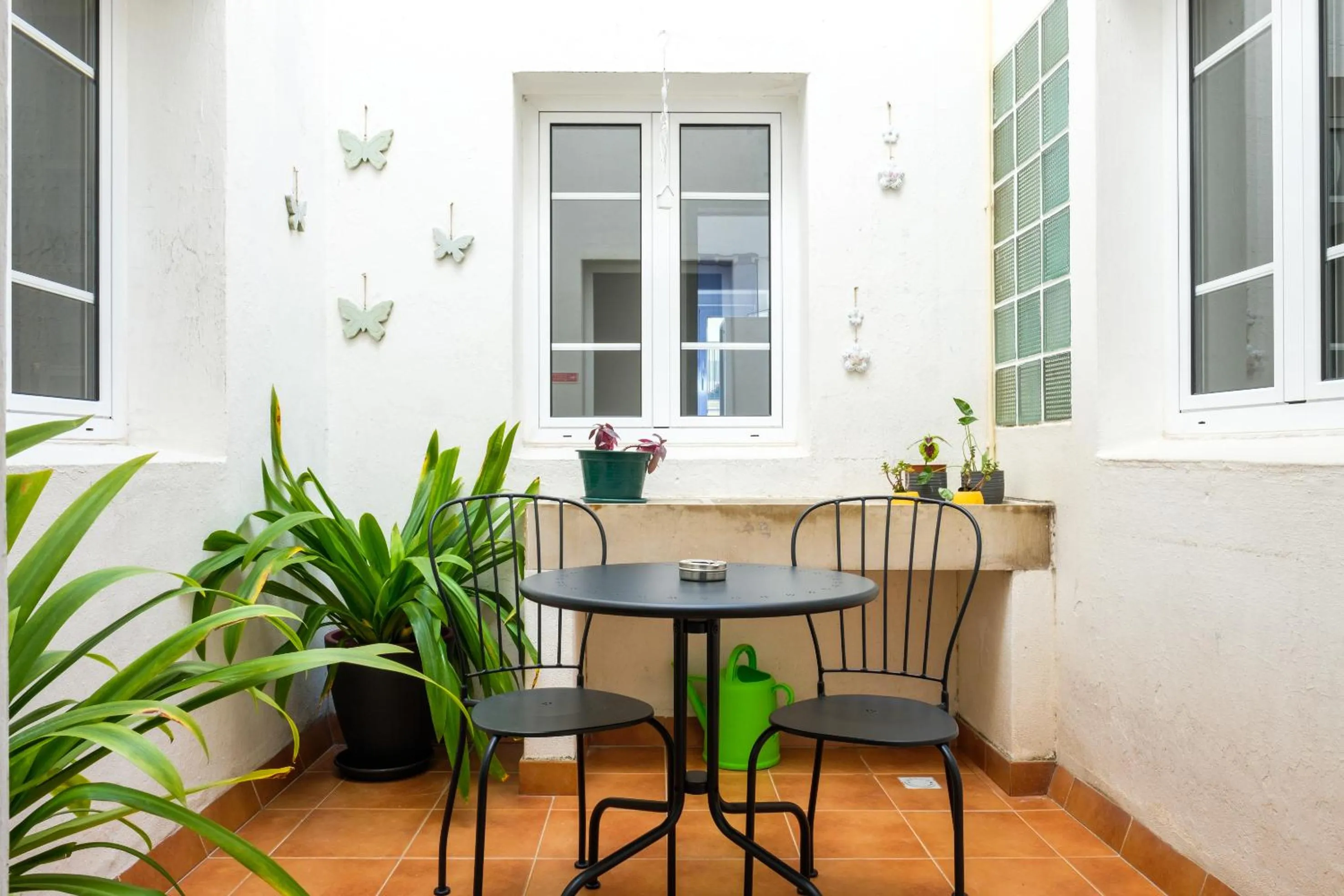 Patio in Loulé Coreto Hostel