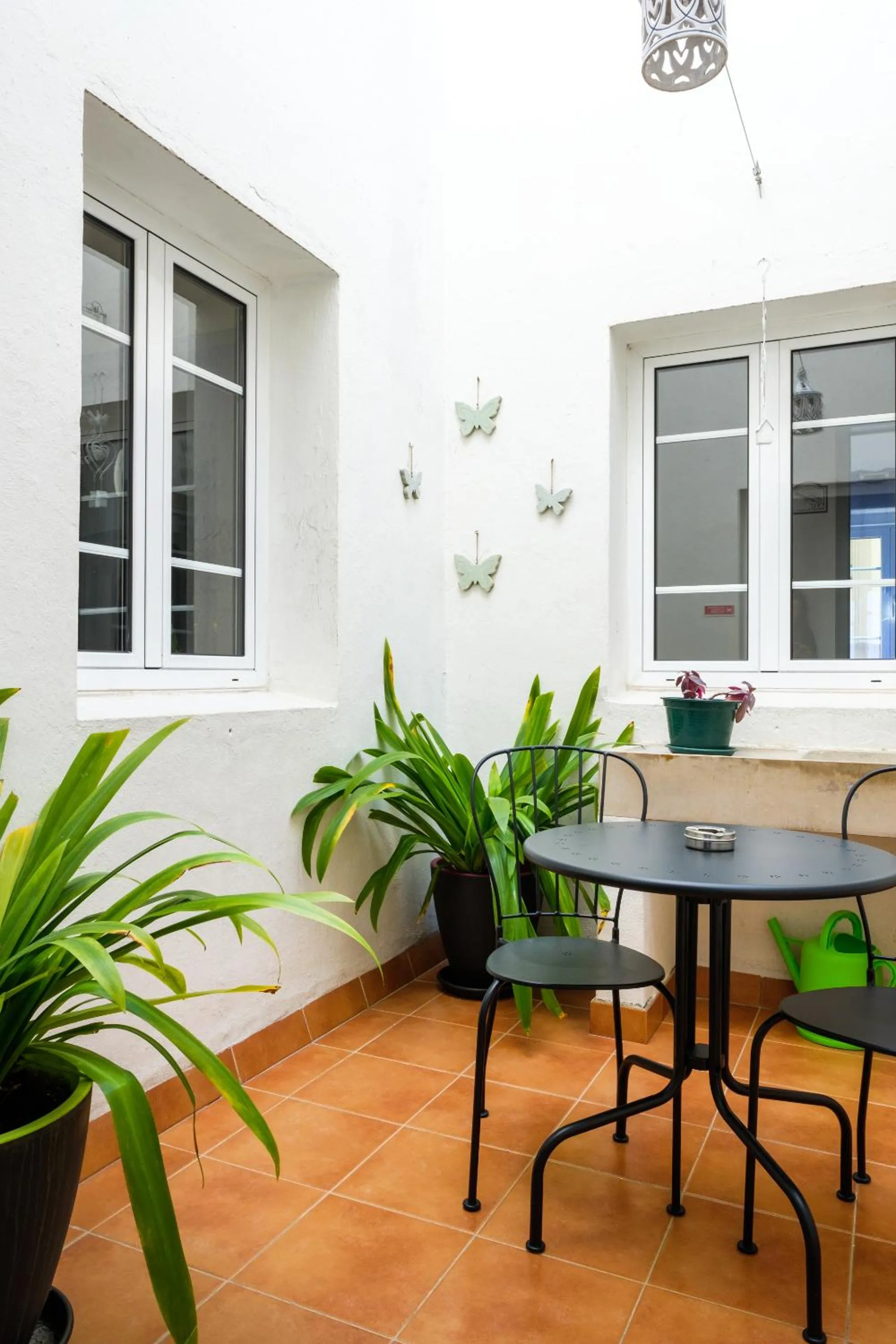 Patio in Loulé Coreto Hostel