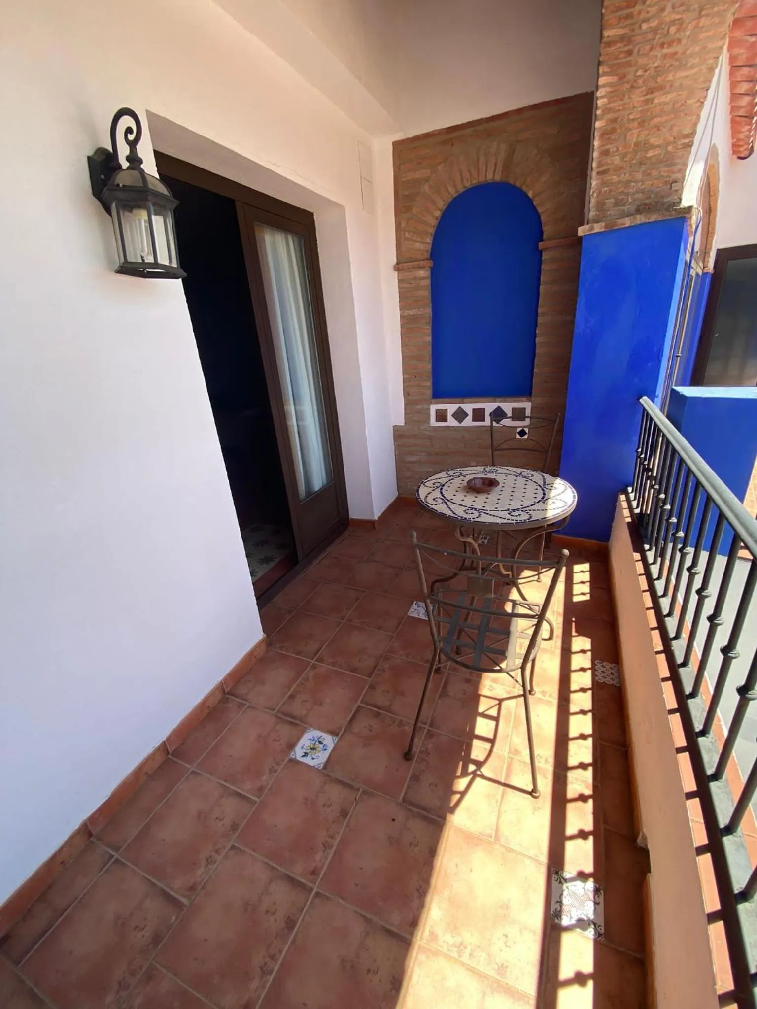 Balcony/Terrace in Hotel Rural La Posada de las Cigüeñas