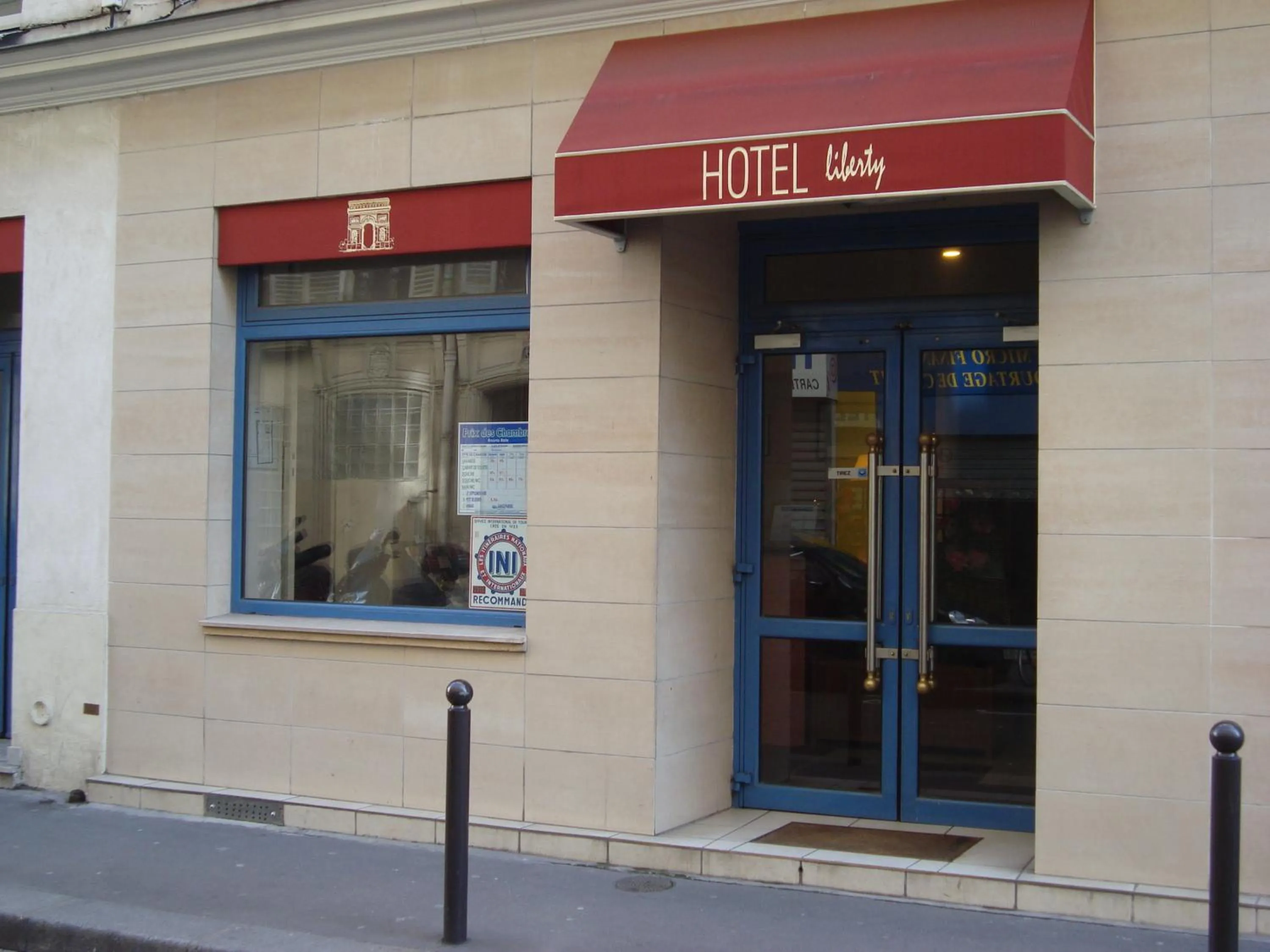 Facade/entrance in Hotel Liberty