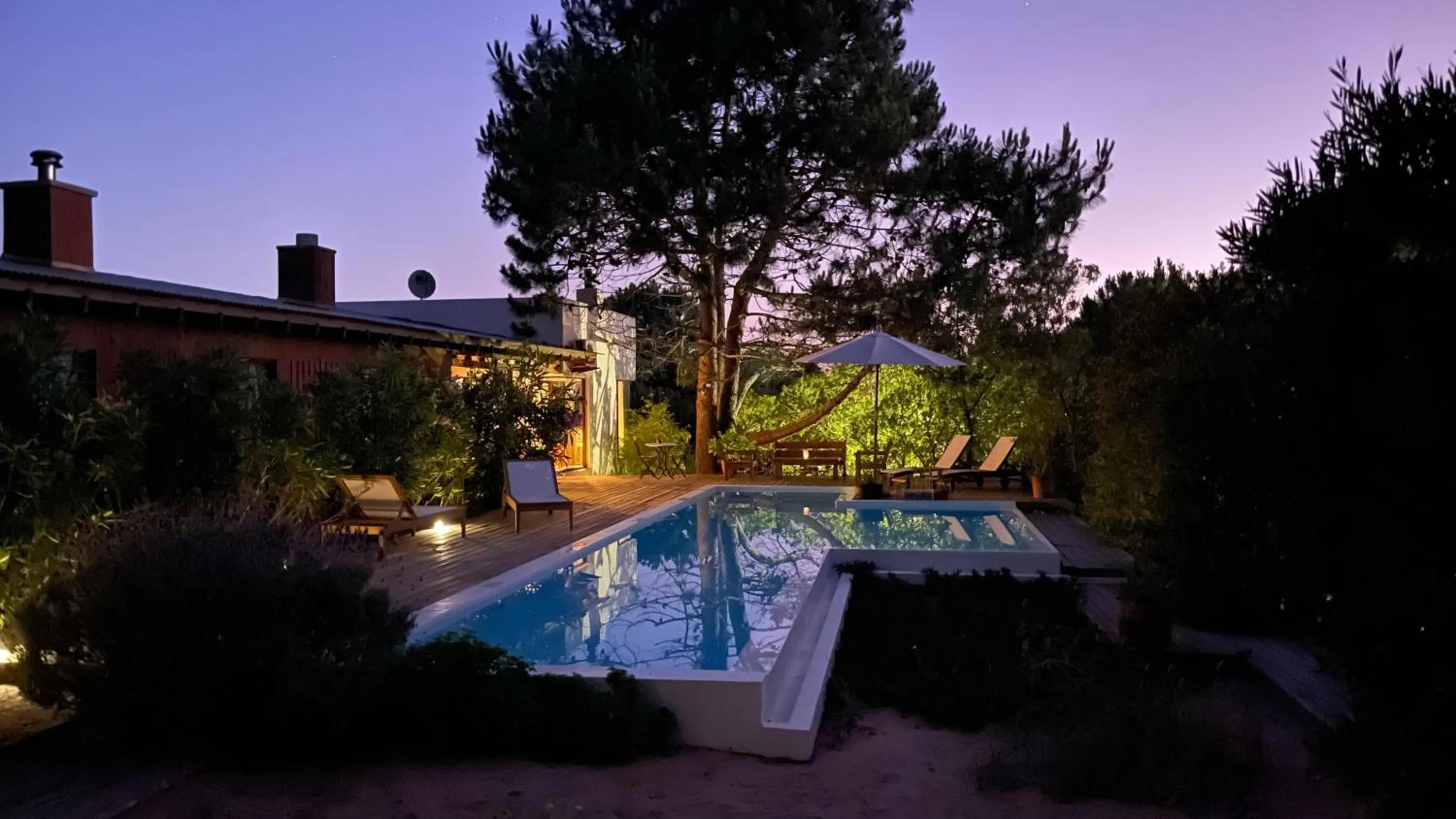 Garden view in La Atrevida