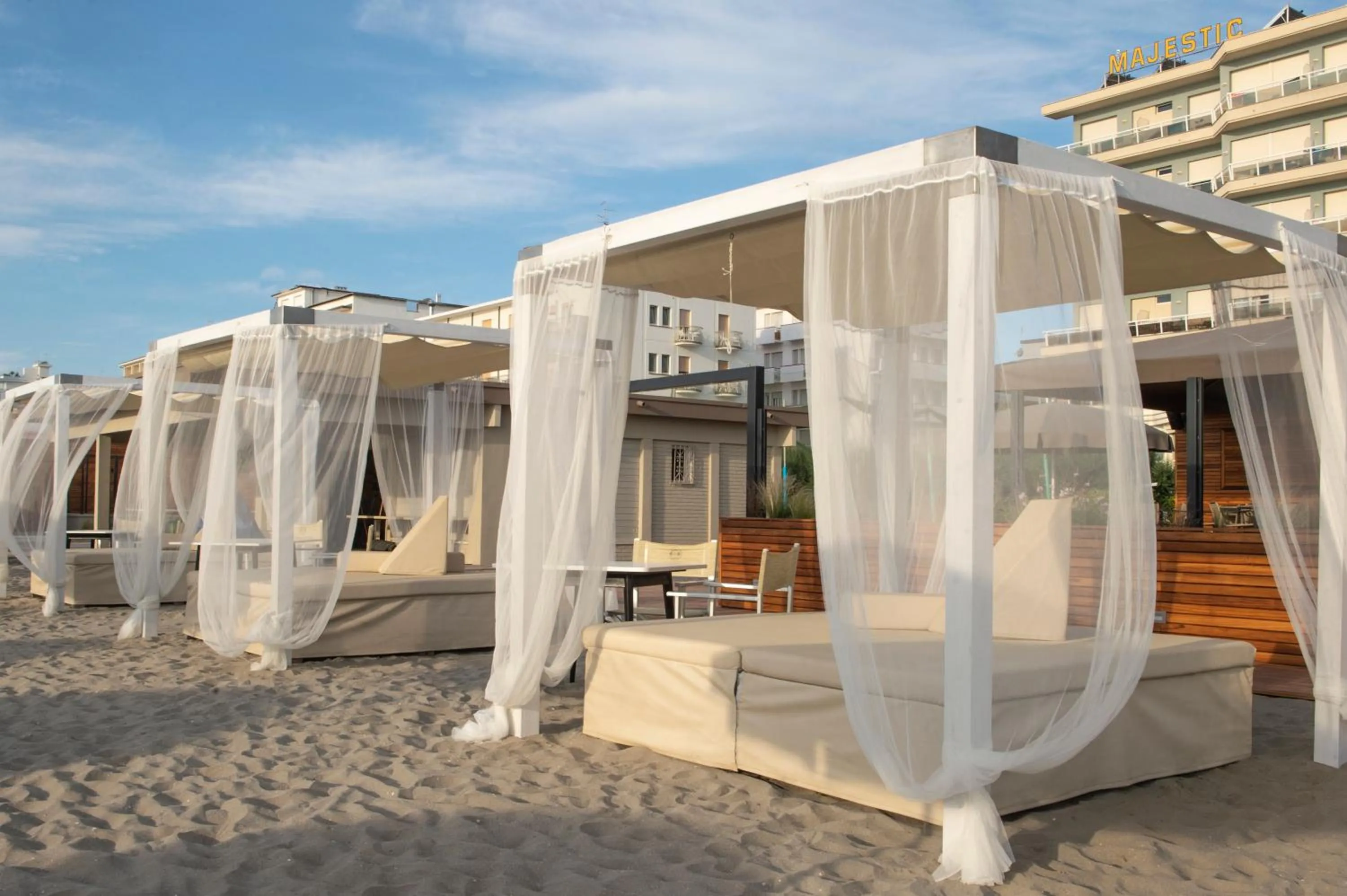 Beach in Hotel Solemare