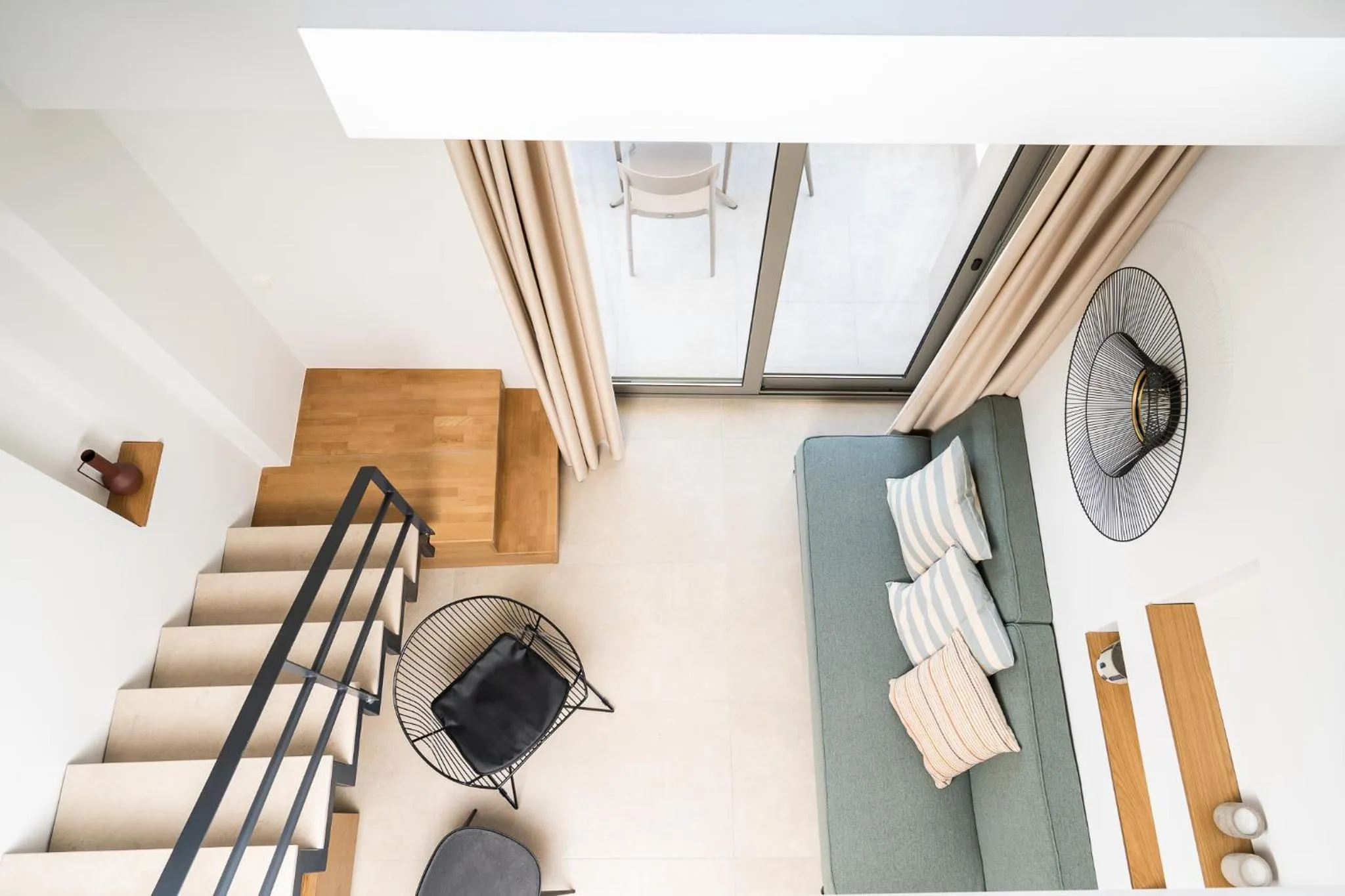 Bird's eye view in Funtuki Seaside Apartments